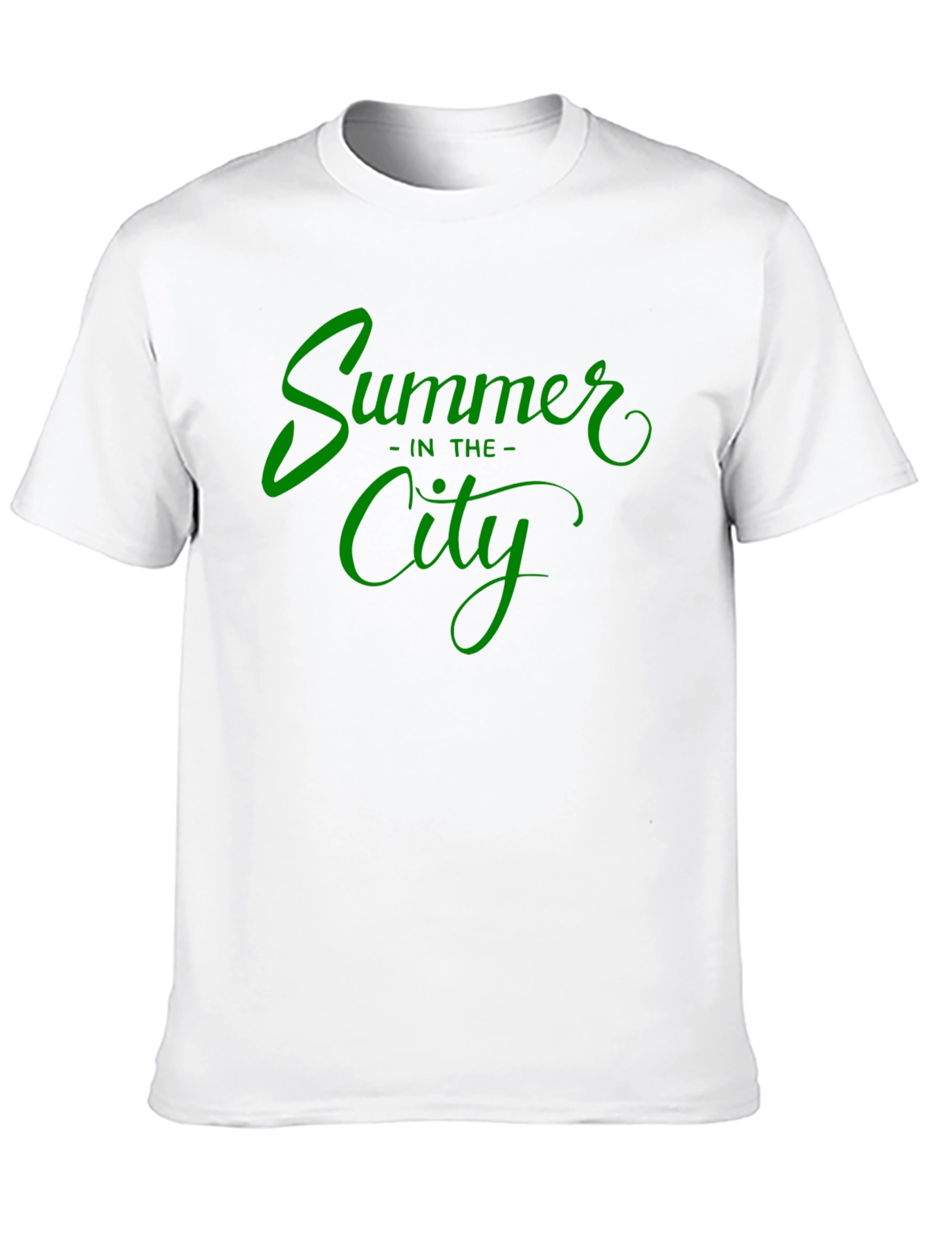 Summer in the City Black Graphic Tee