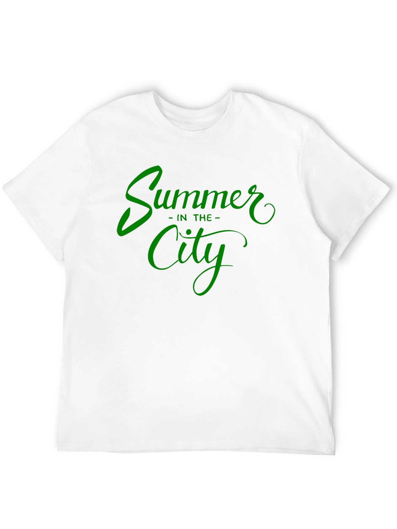 Summer in the City Black Graphic Tee