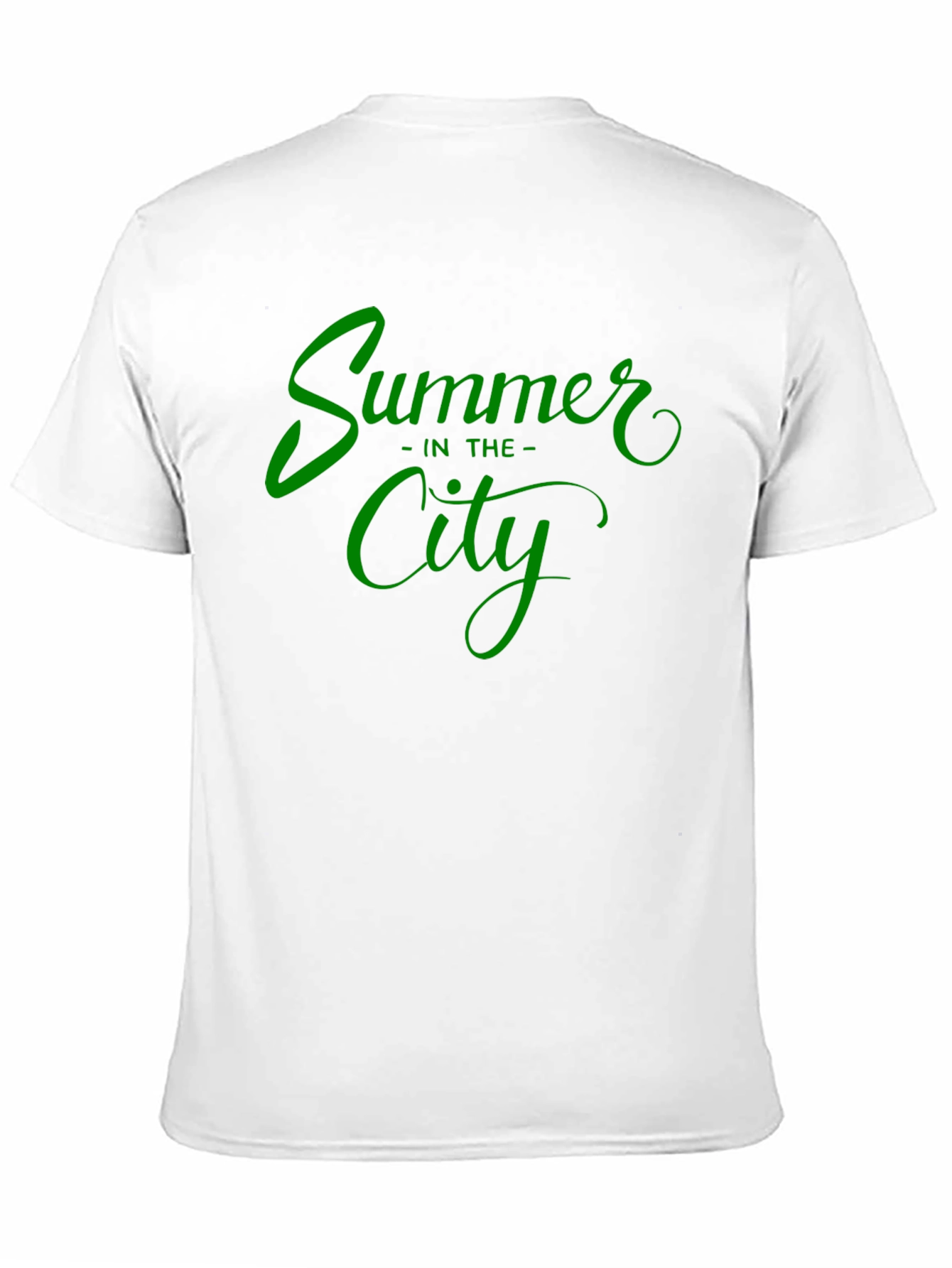 Summer in the City Black Graphic Tee