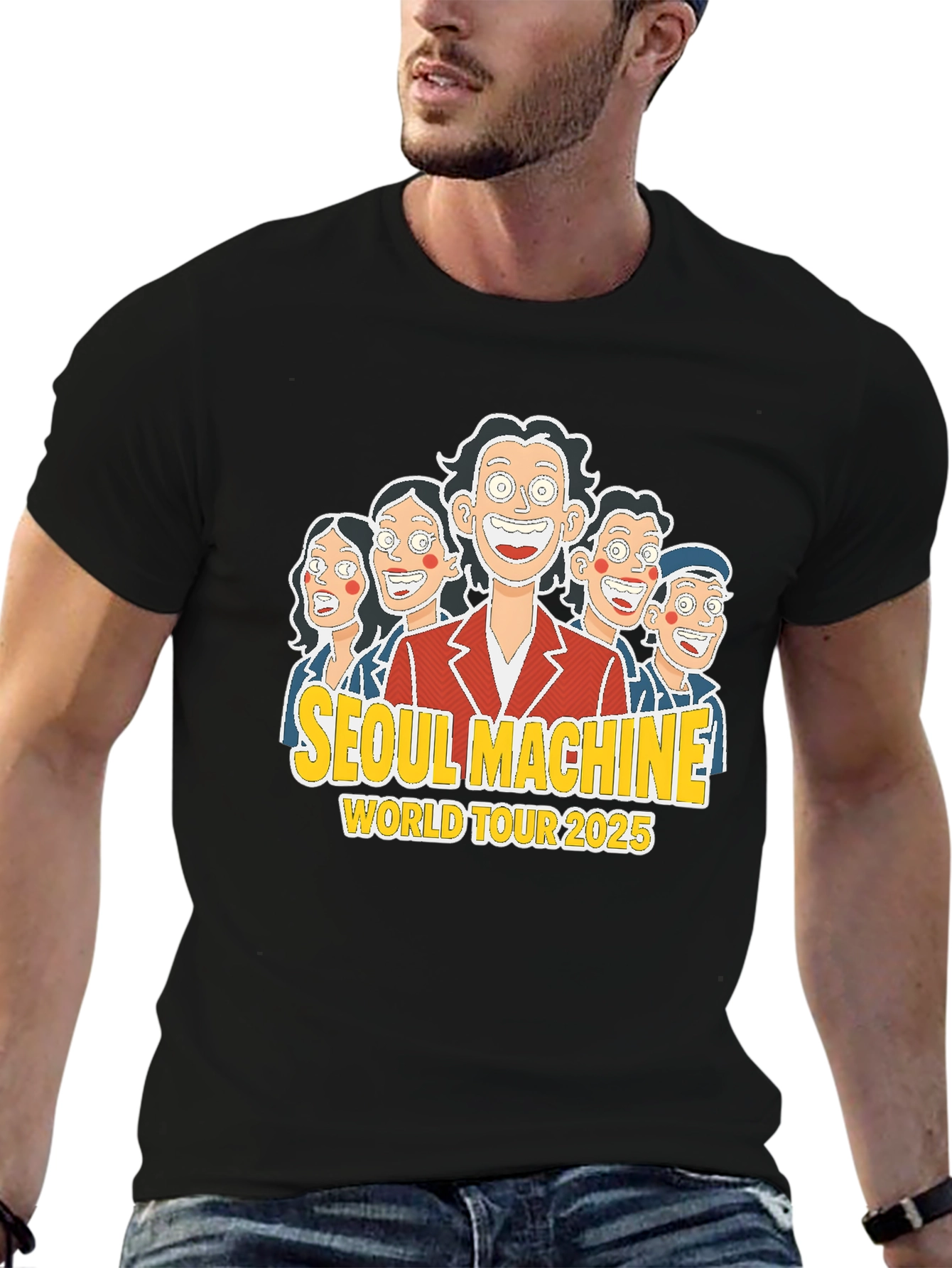 Seoul Machine World Tour 2025 Graphic Tee