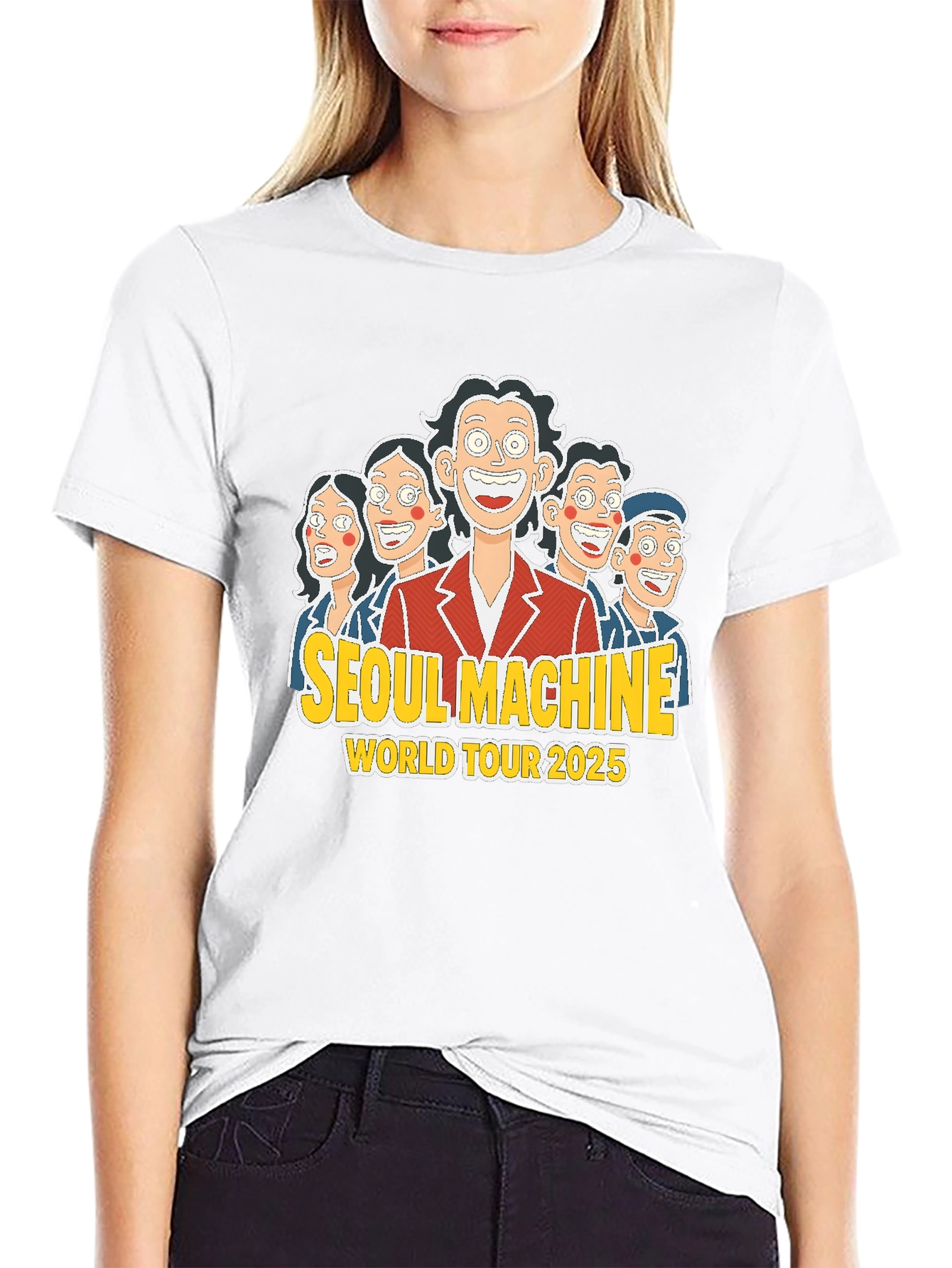 Seoul Machine World Tour 2025 Graphic Tee