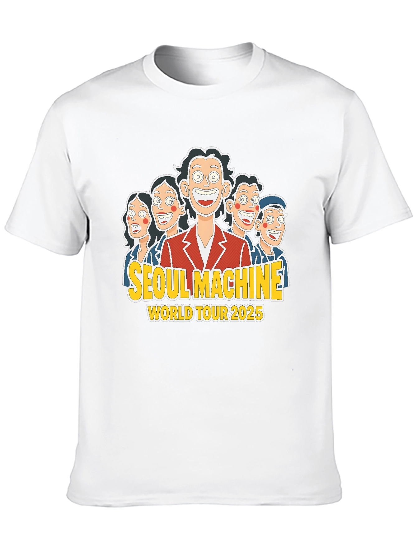 Seoul Machine World Tour 2025 Graphic Tee