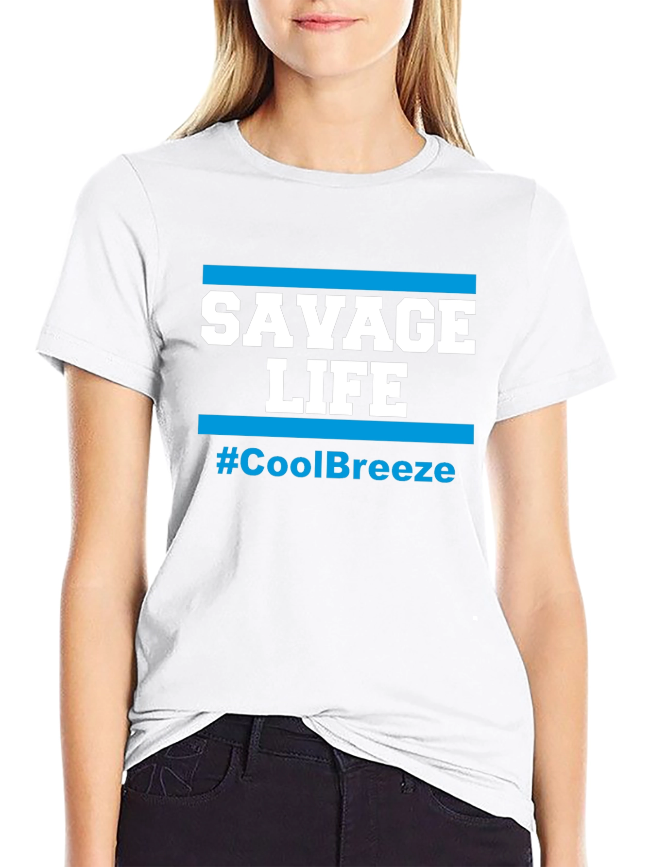 Savage Life Cool Breeze Graphic Tee