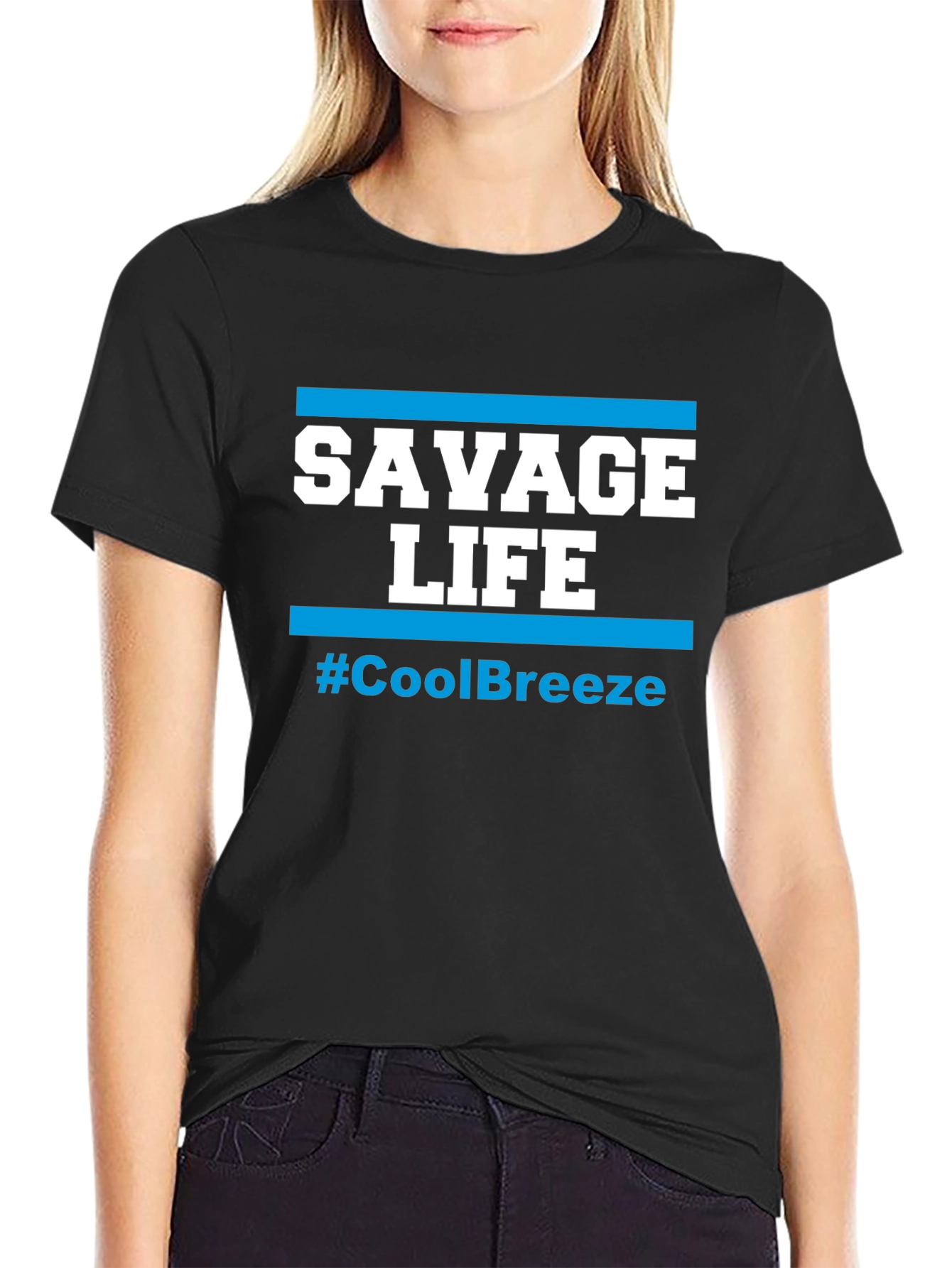 Savage Life Cool Breeze Graphic Tee