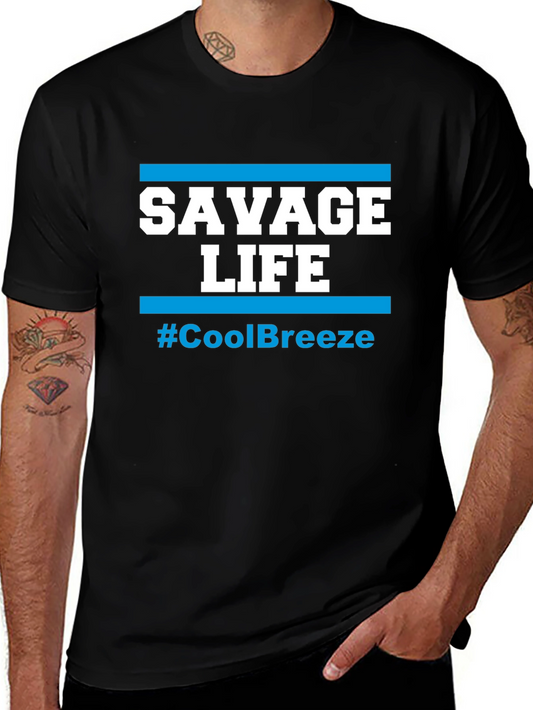 Savage Life Cool Breeze Graphic Tee