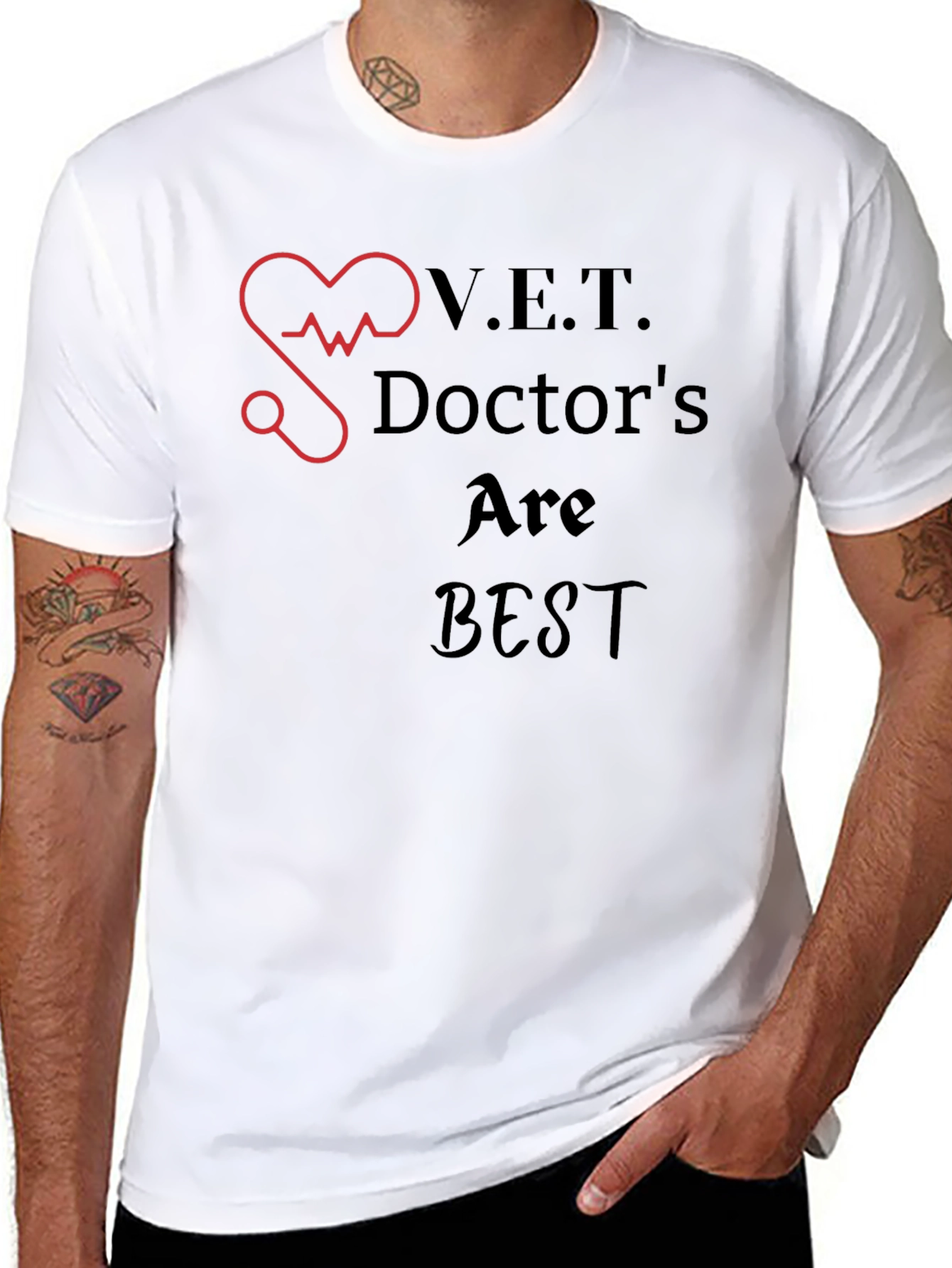 V.E.T. Doctors Are Best Graphic T-Shirt