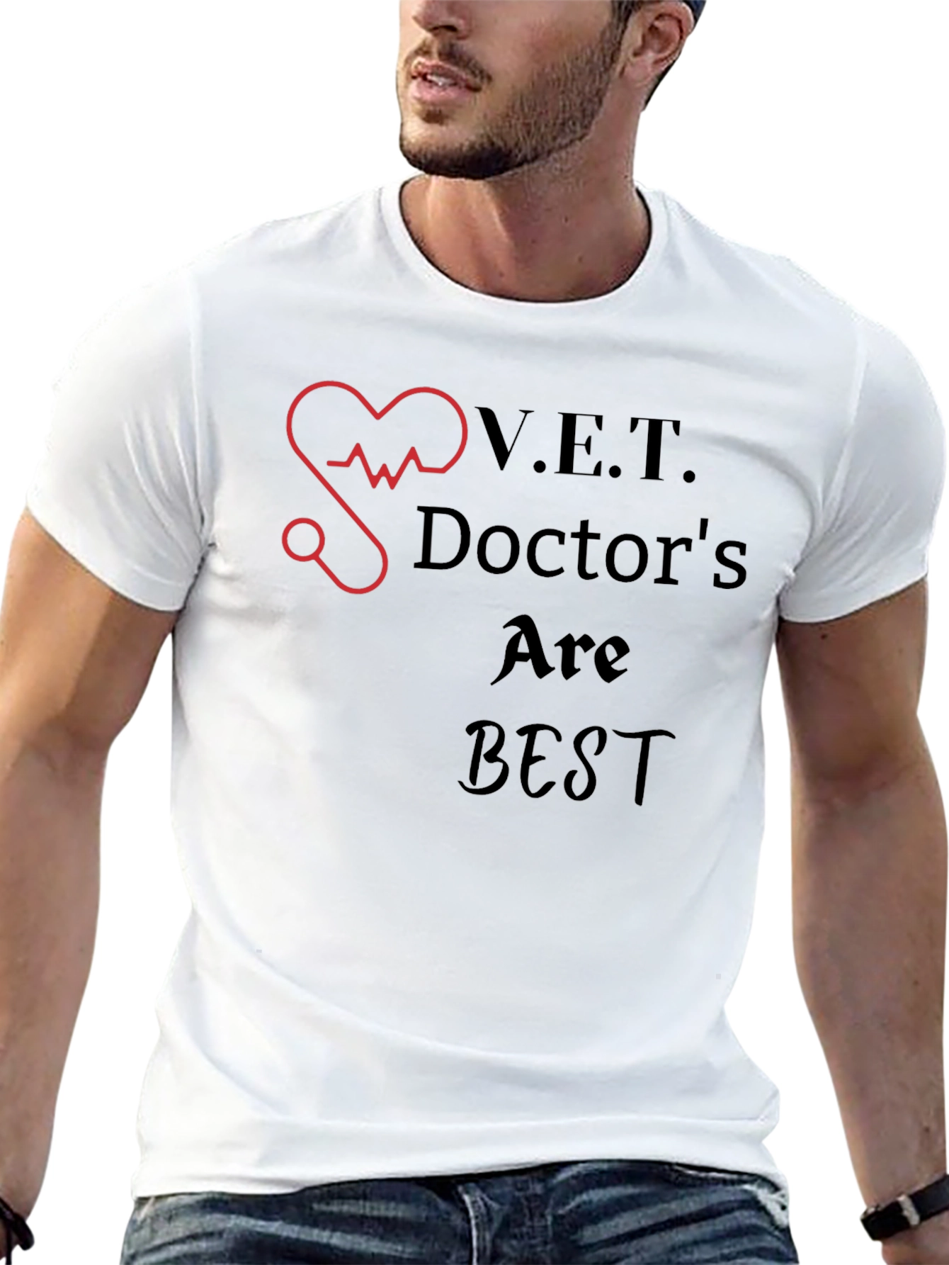 V.E.T. Doctors Are Best Graphic T-Shirt