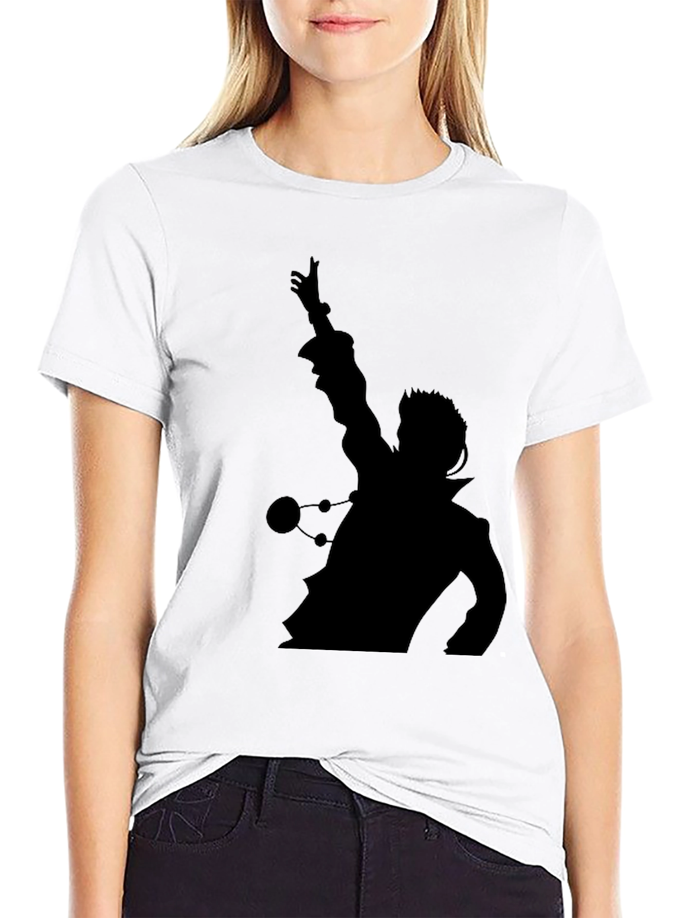 Silhouette Graphic Tee - Mens Black T-Shirt