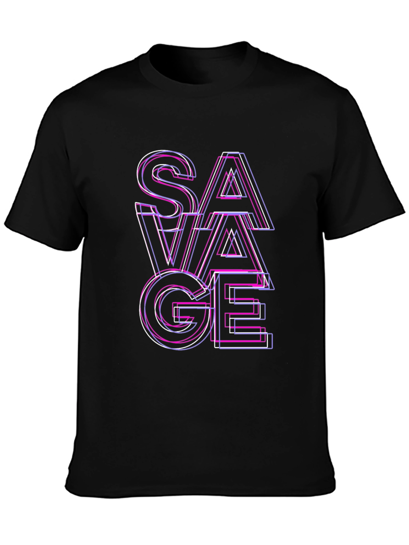 Savage Graphic T-Shirt - Edgy Fashion Statement