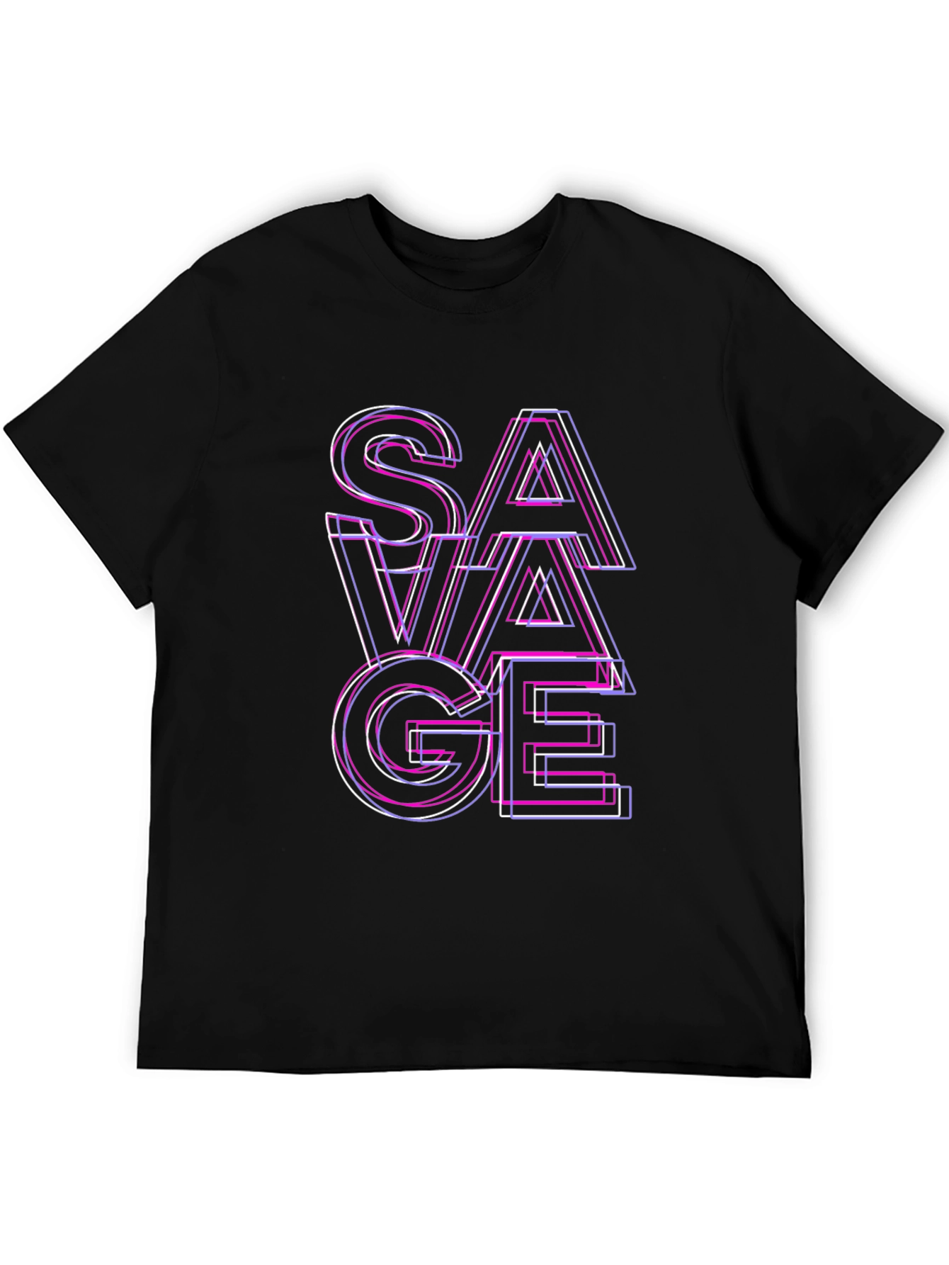Savage Graphic T-Shirt - Edgy Fashion Statement