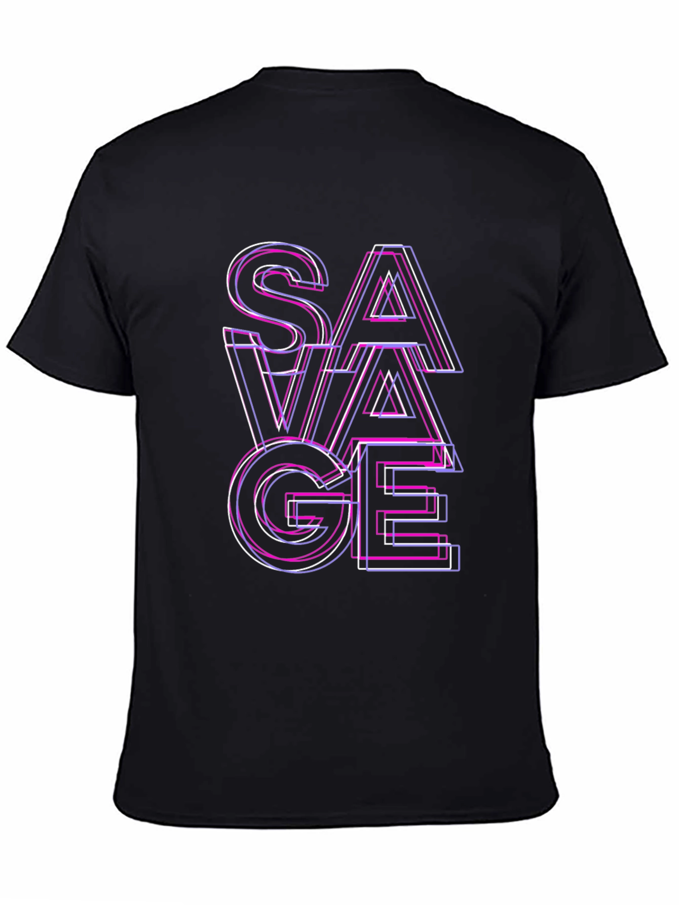 Savage Graphic T-Shirt - Edgy Fashion Statement