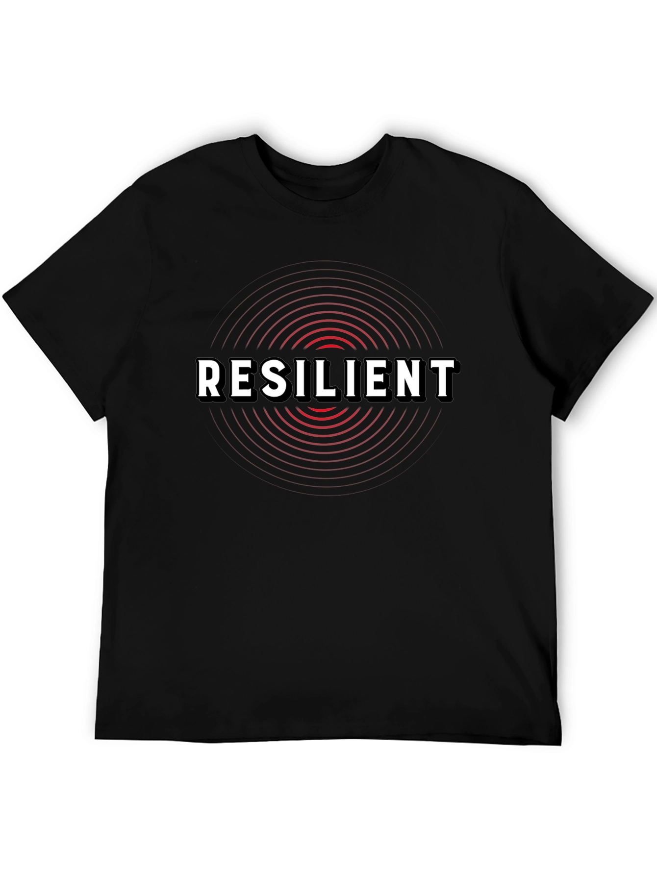 Resilient Graphic Tee - Black Comfort Fit