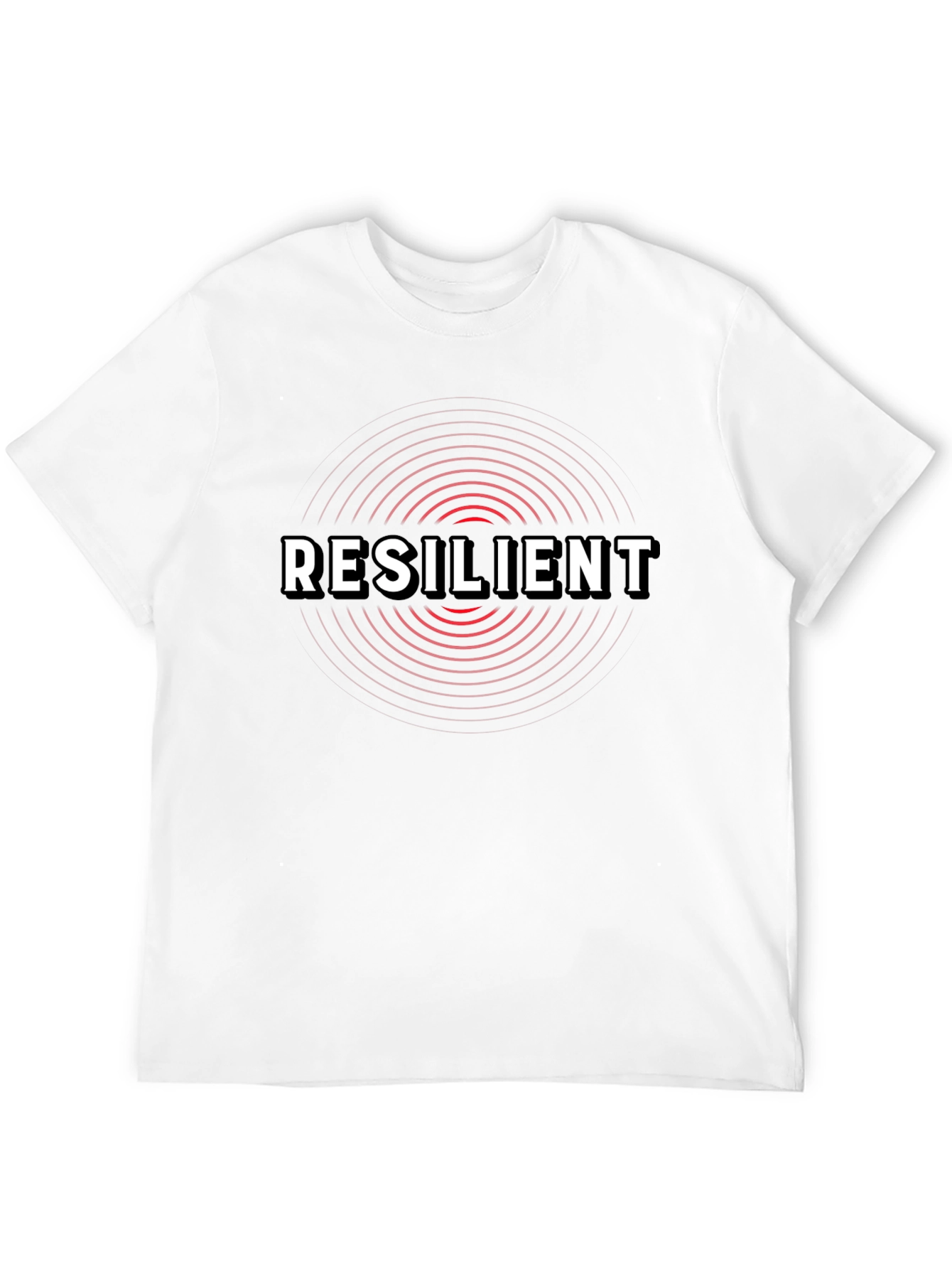 Resilient Graphic Tee - Black Comfort Fit