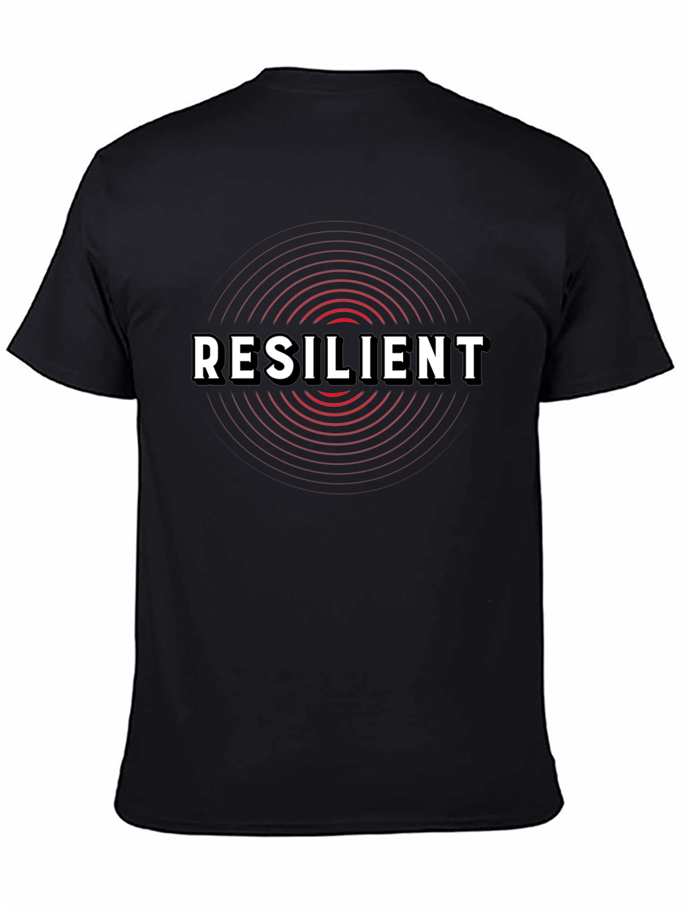 Resilient Graphic Tee - Black Comfort Fit