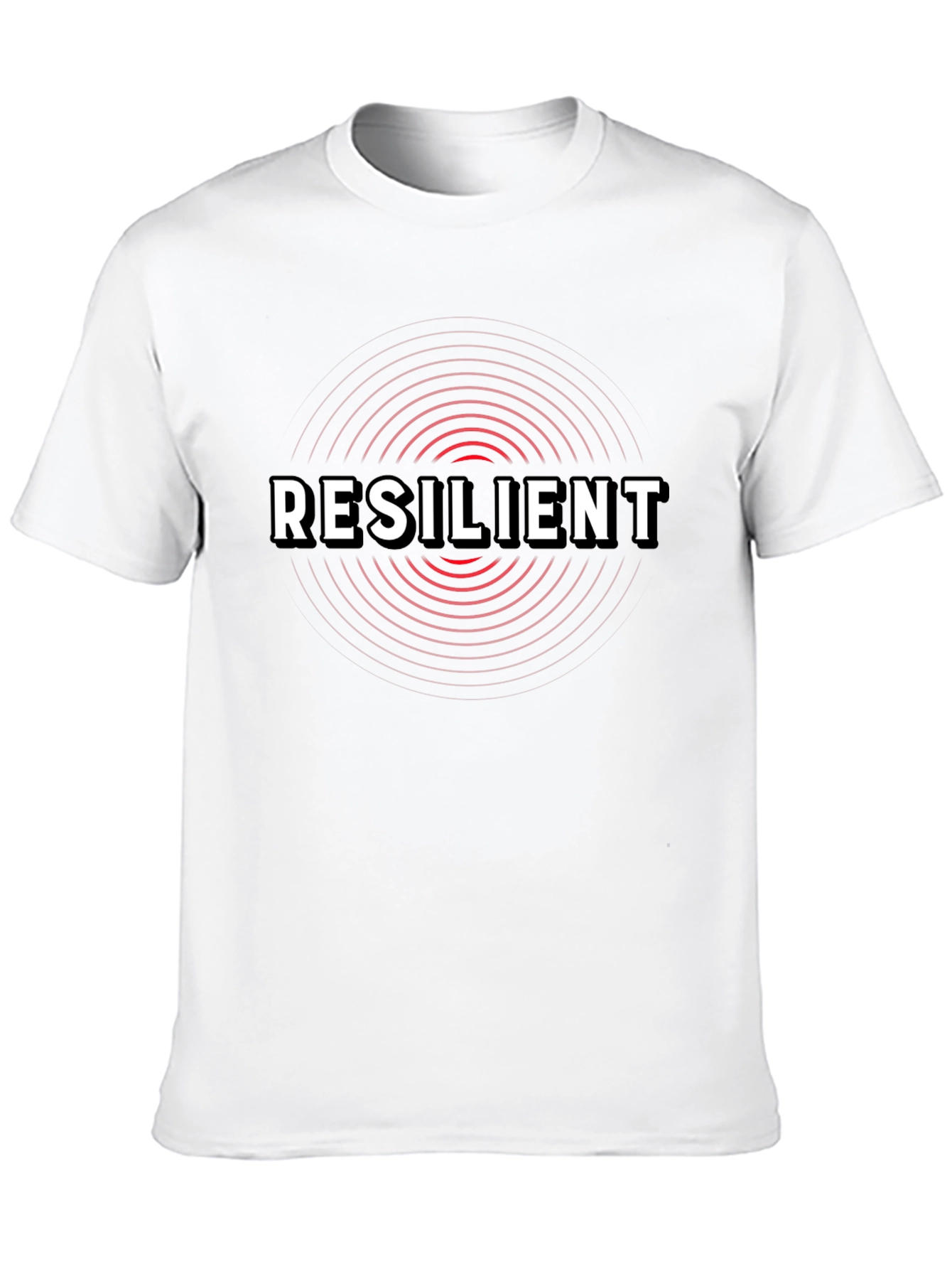 Resilient Graphic Tee - Black Comfort Fit