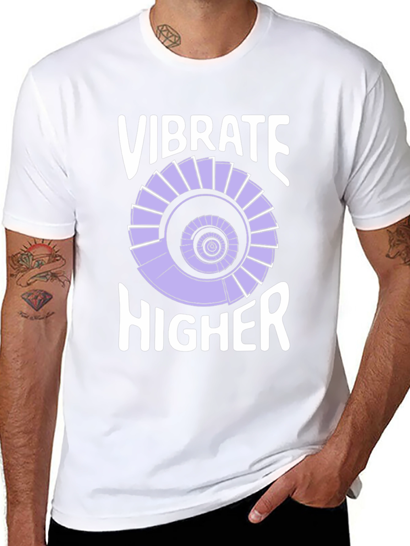 Vibrate Higher Graphic Tee