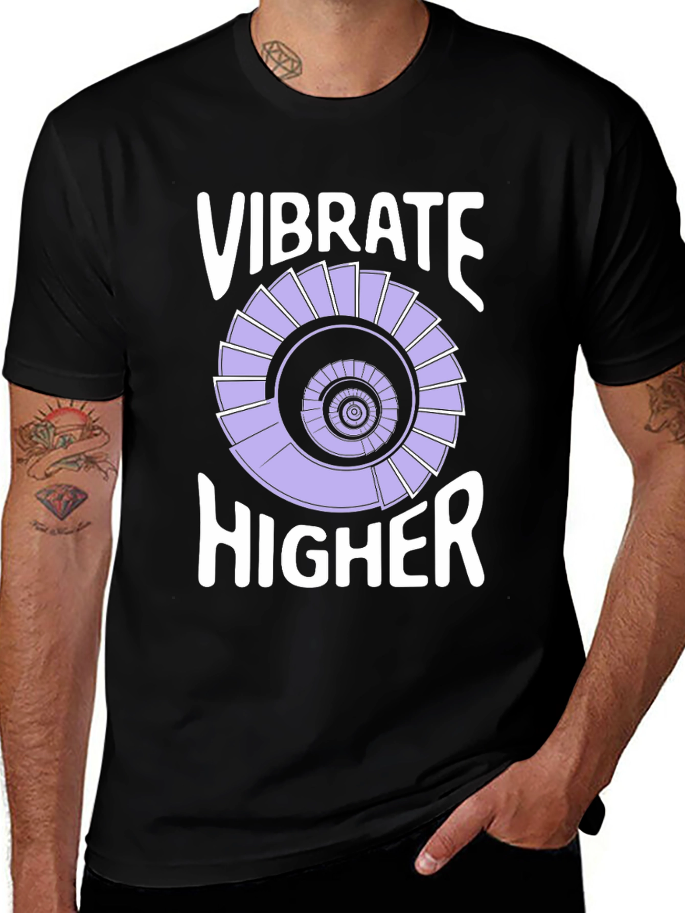 Vibrate Higher Graphic Tee