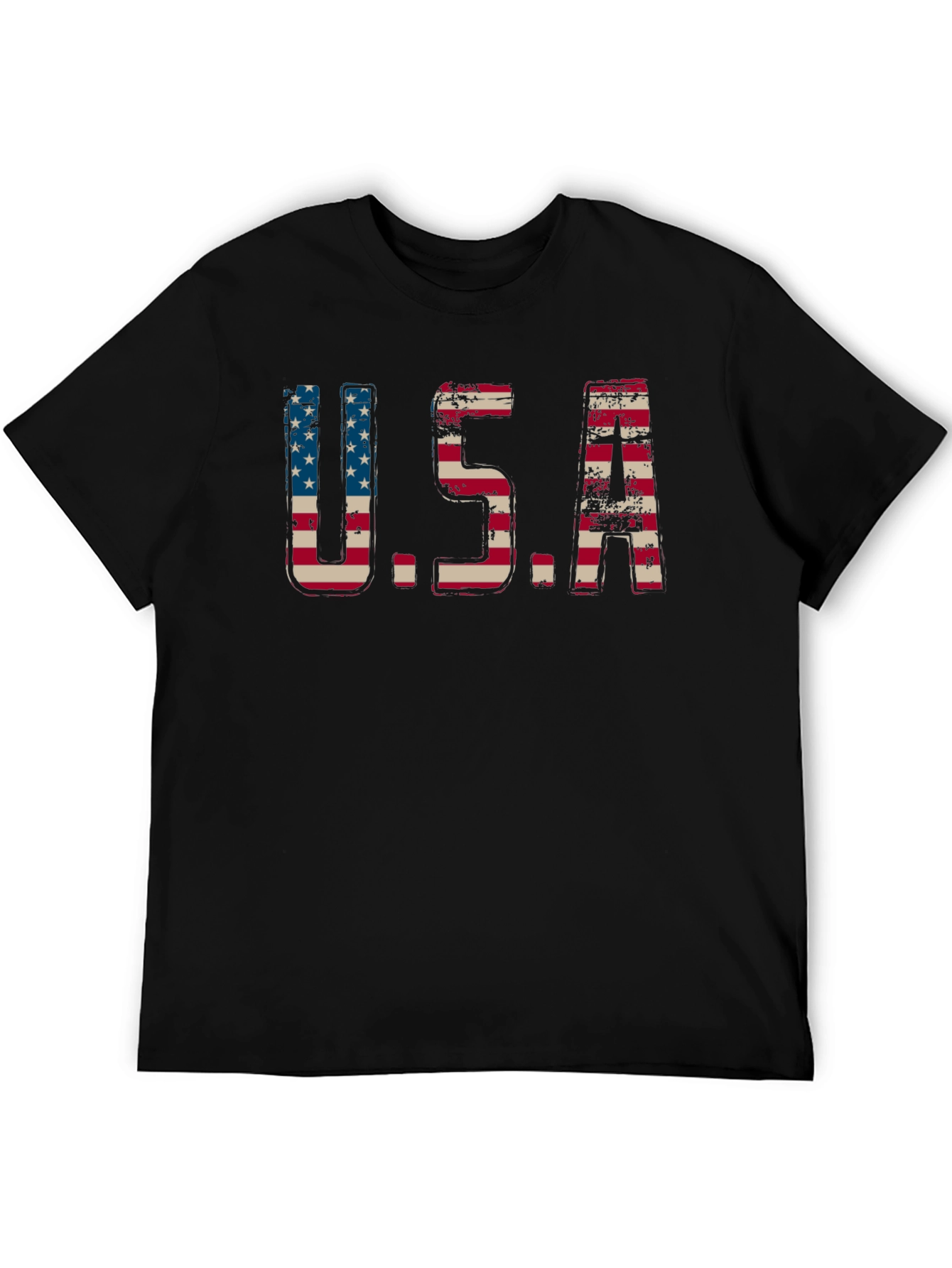 USA Flag Graphic T-Shirt