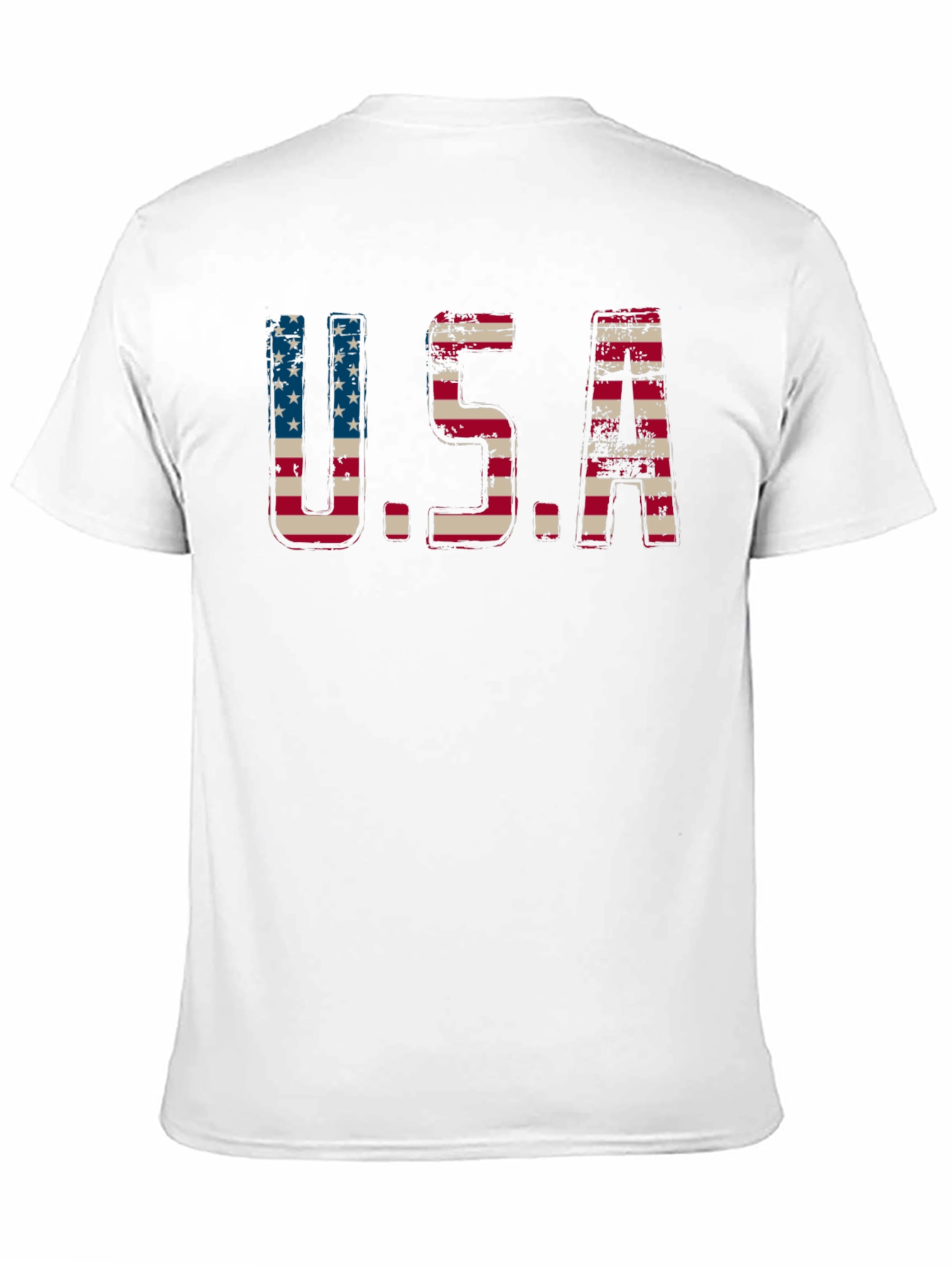 USA Flag Graphic T-Shirt