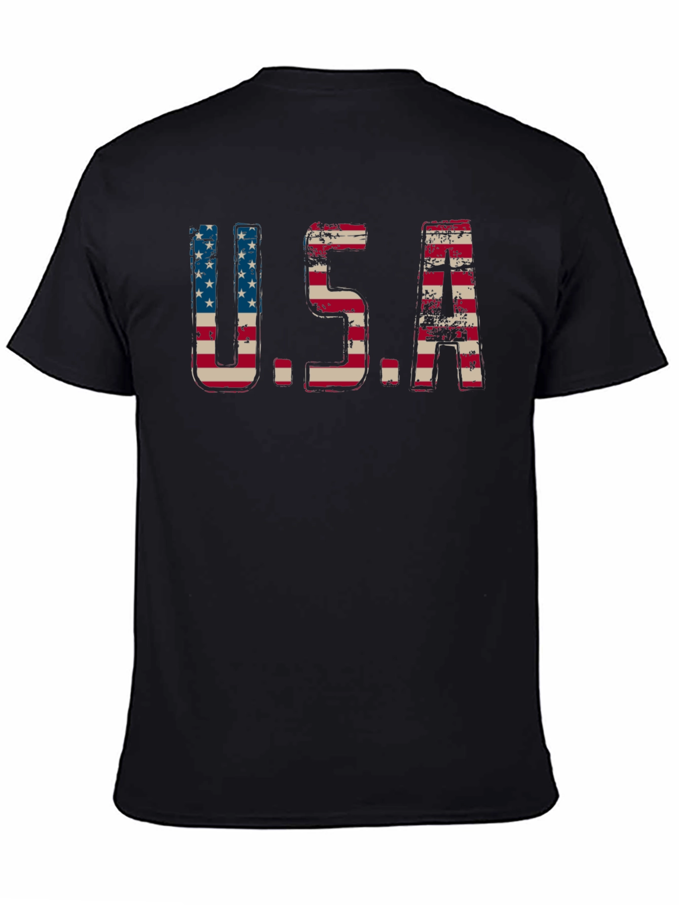USA Flag Graphic T-Shirt