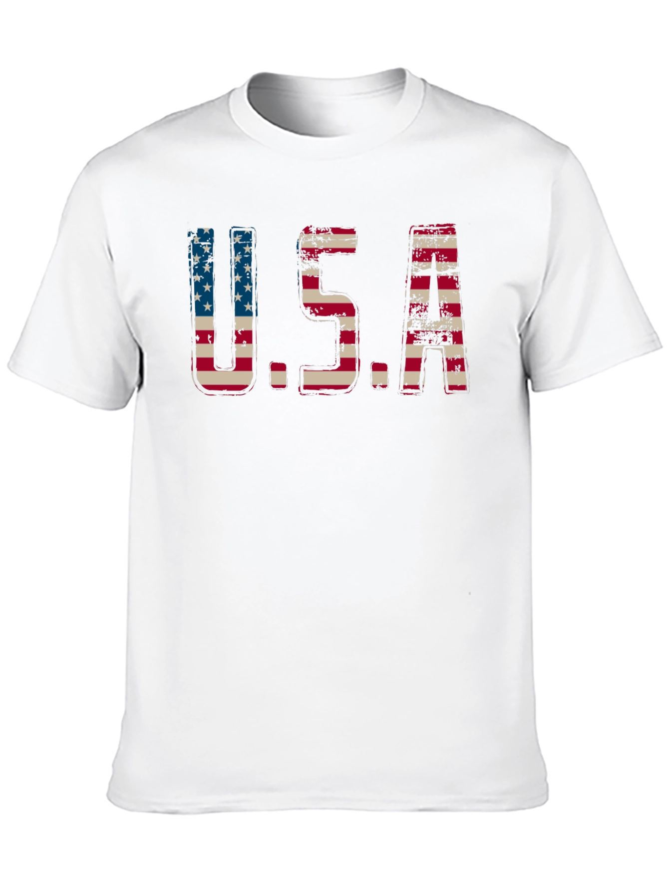 USA Flag Graphic T-Shirt