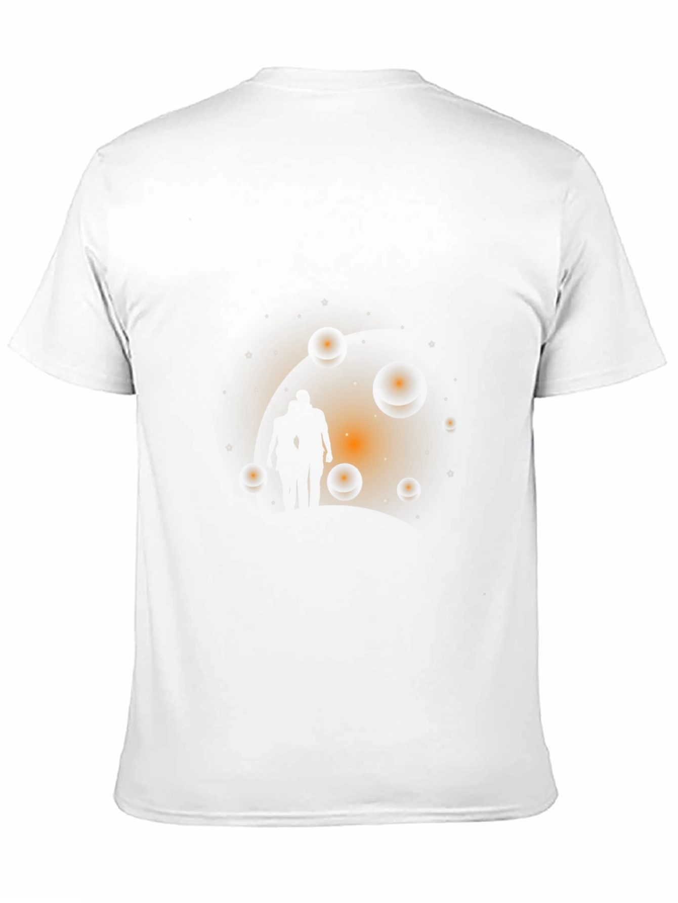 Astral Traveler Graphic Tee - Black Cotton T-Shirt