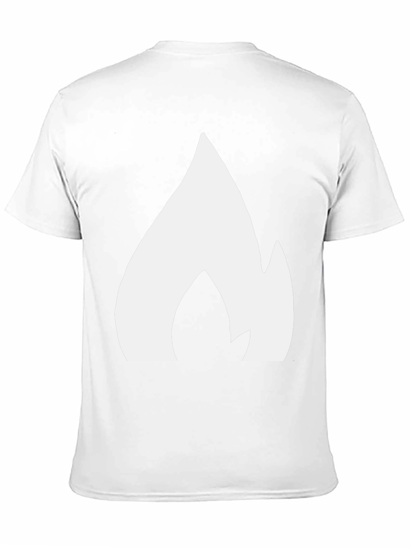 Bold Flame Graphic Tee - Black Casual Shirt