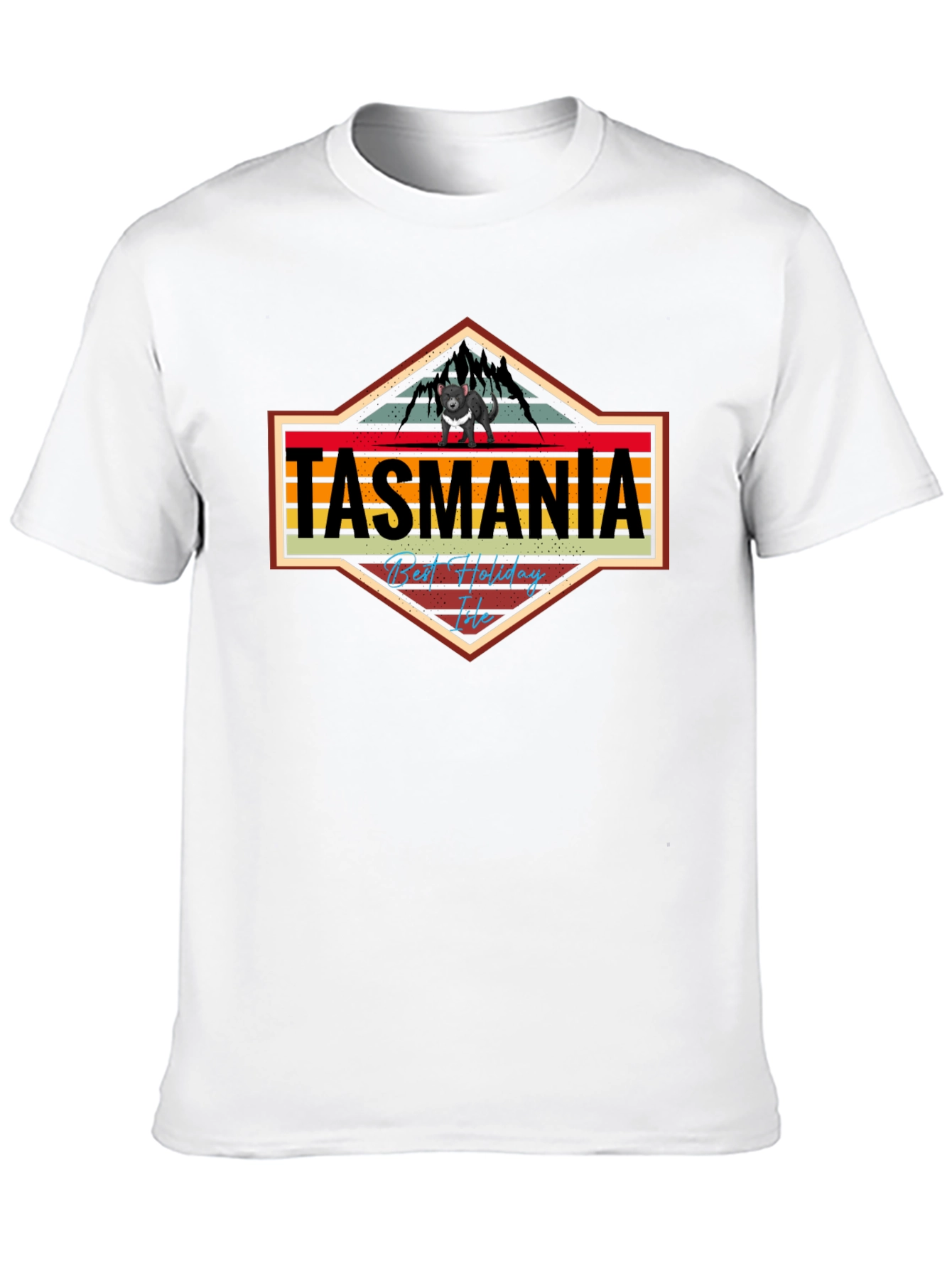 Tasmania Best Holiday Isle Graphic Tee