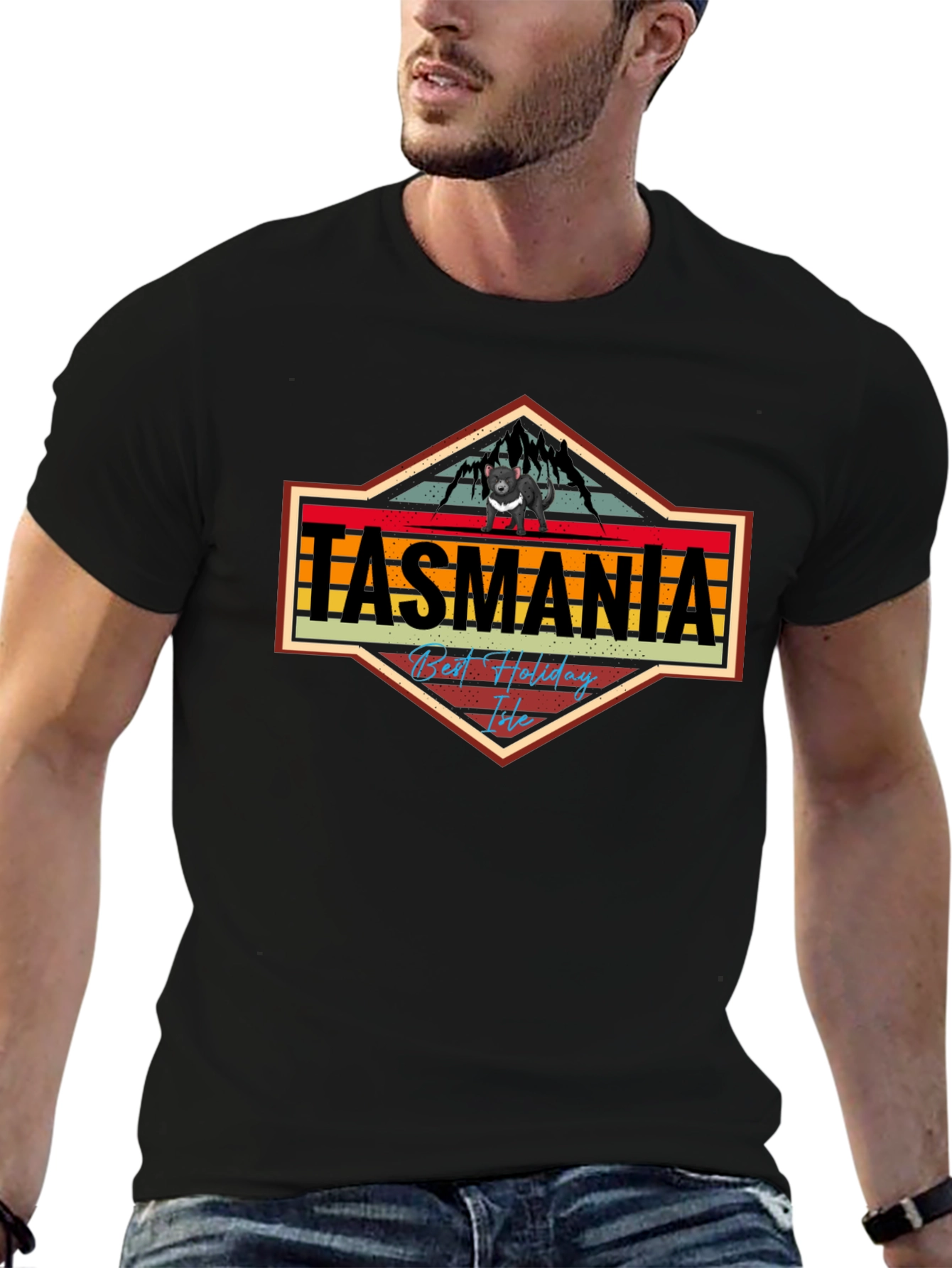 Tasmania Best Holiday Isle Graphic Tee