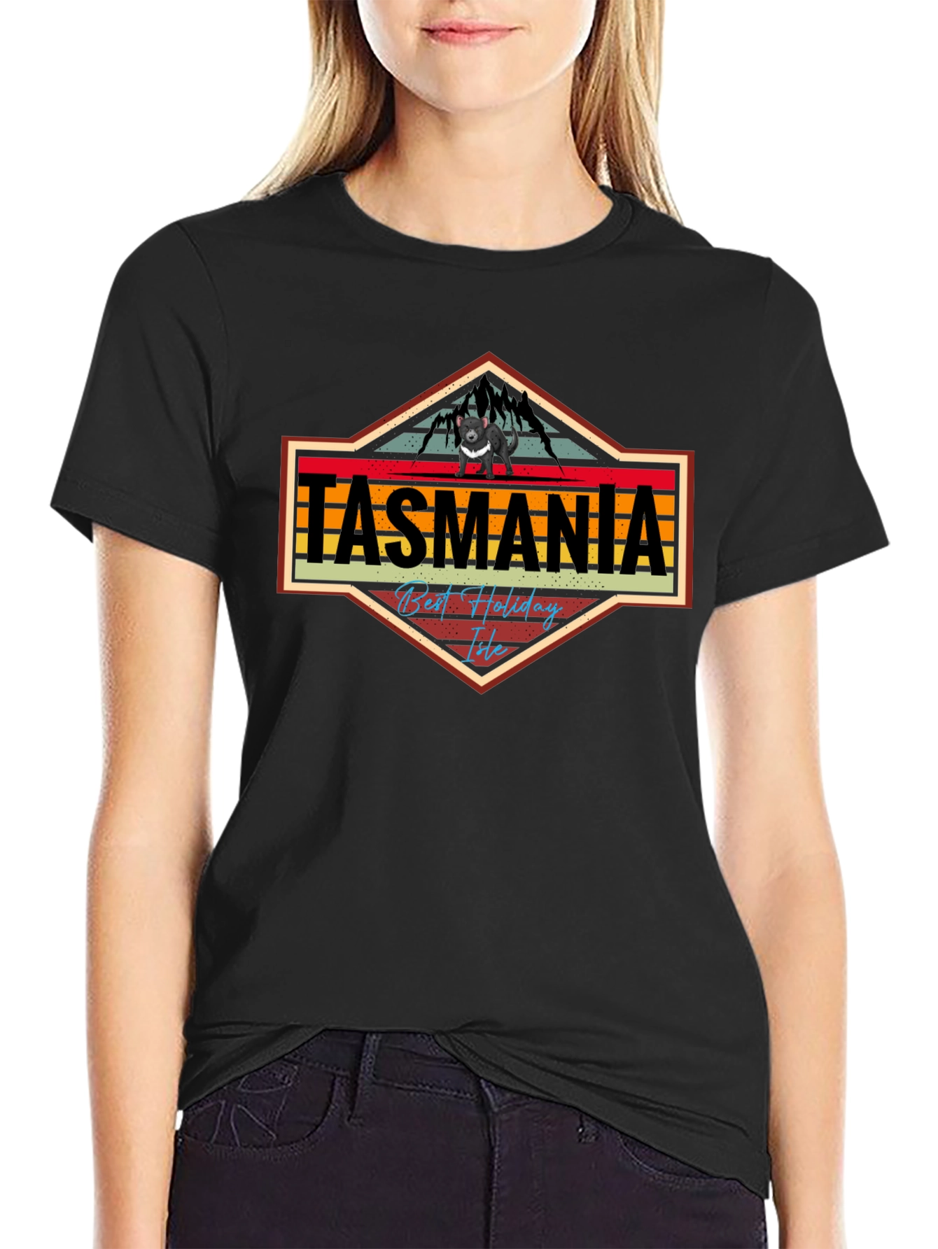 Tasmania Best Holiday Isle Graphic Tee