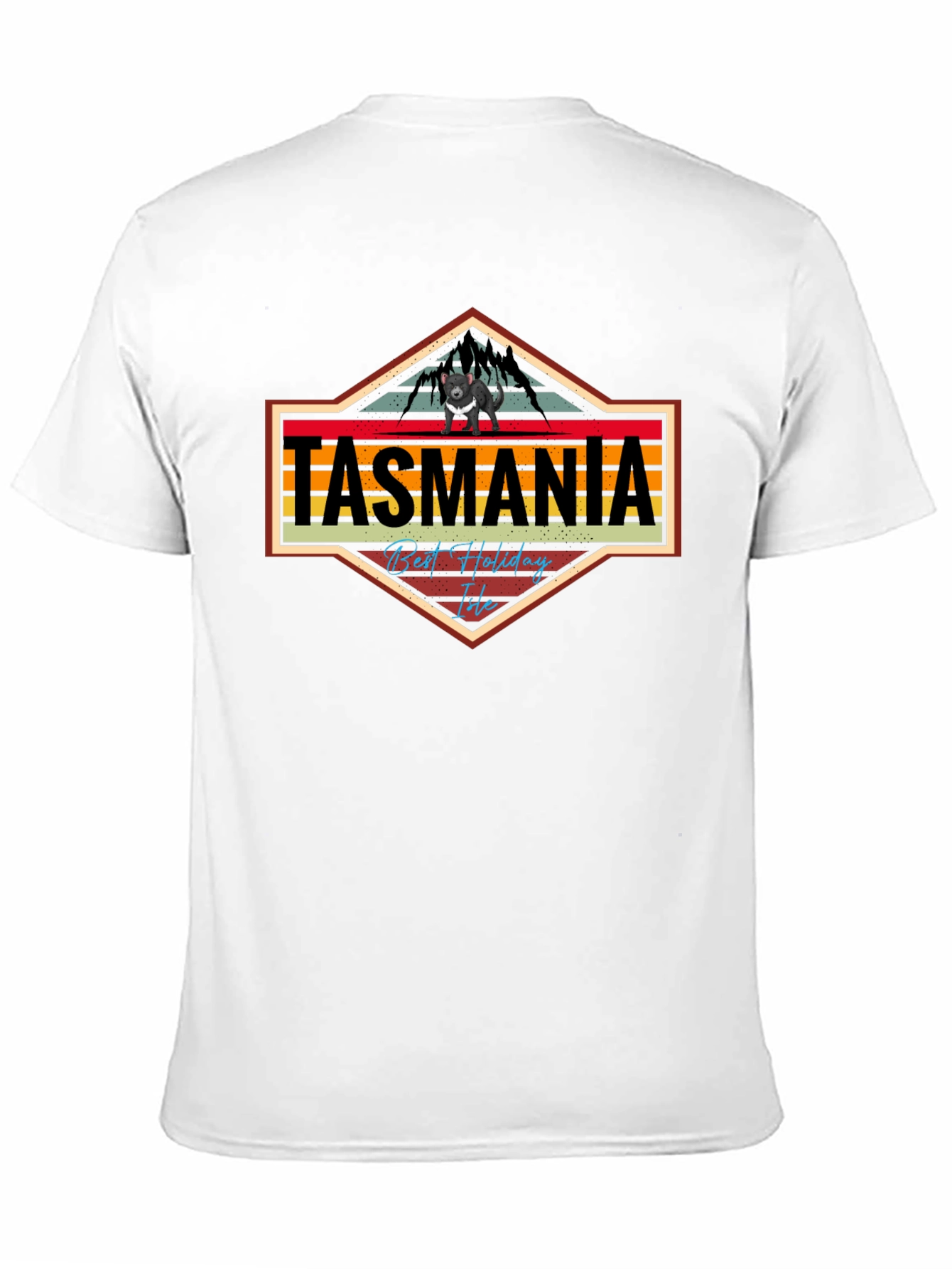 Tasmania Best Holiday Isle Graphic Tee