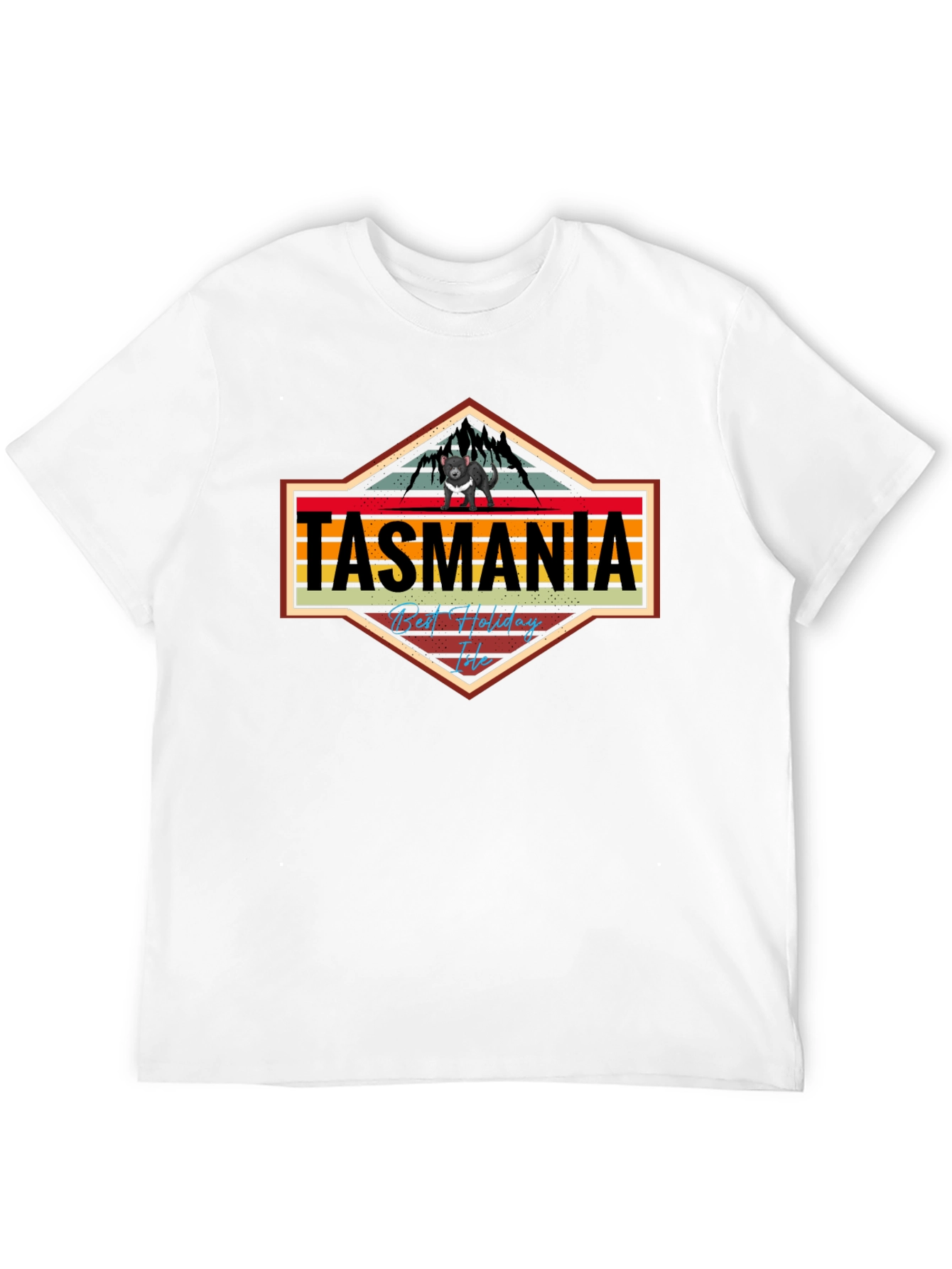 Tasmania Best Holiday Isle Graphic Tee