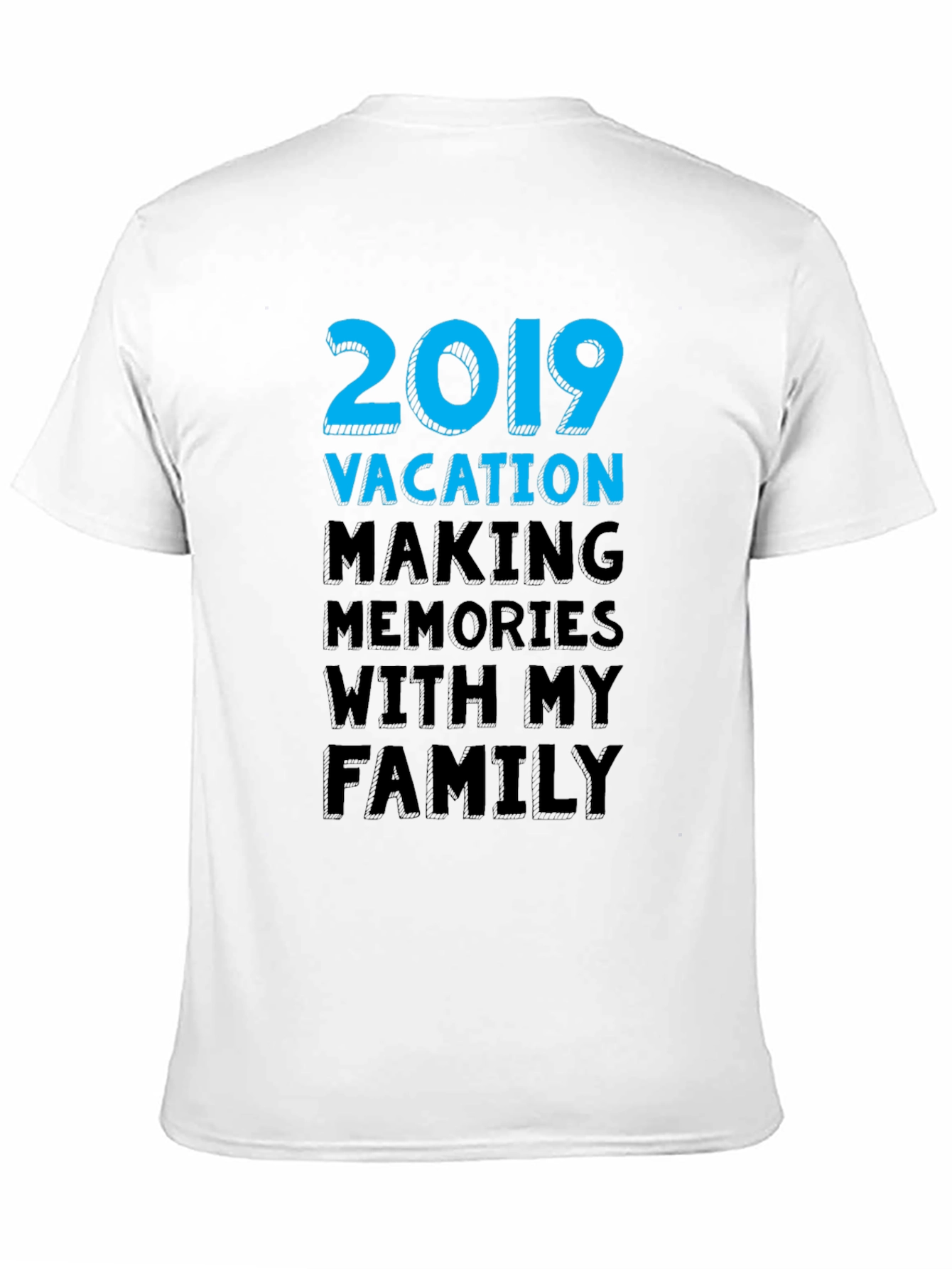 2019 Vacation Family Memories Graphic Tee