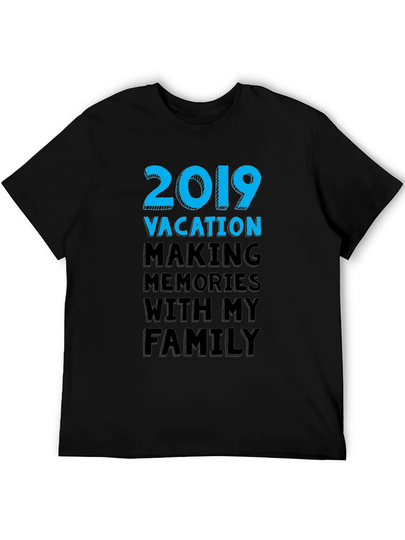 2019 Vacation Family Memories Graphic Tee