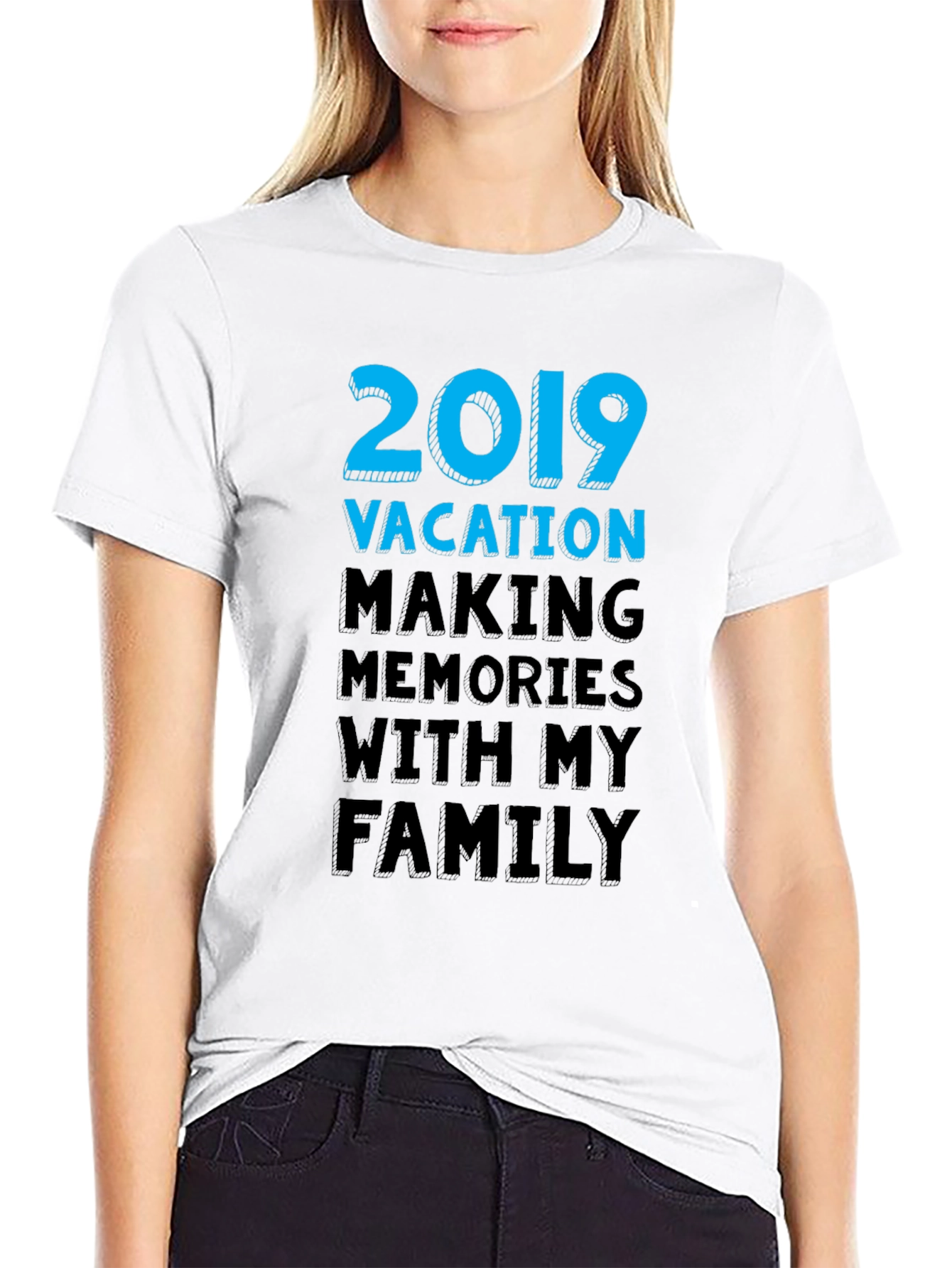 2019 Vacation Family Memories Graphic Tee