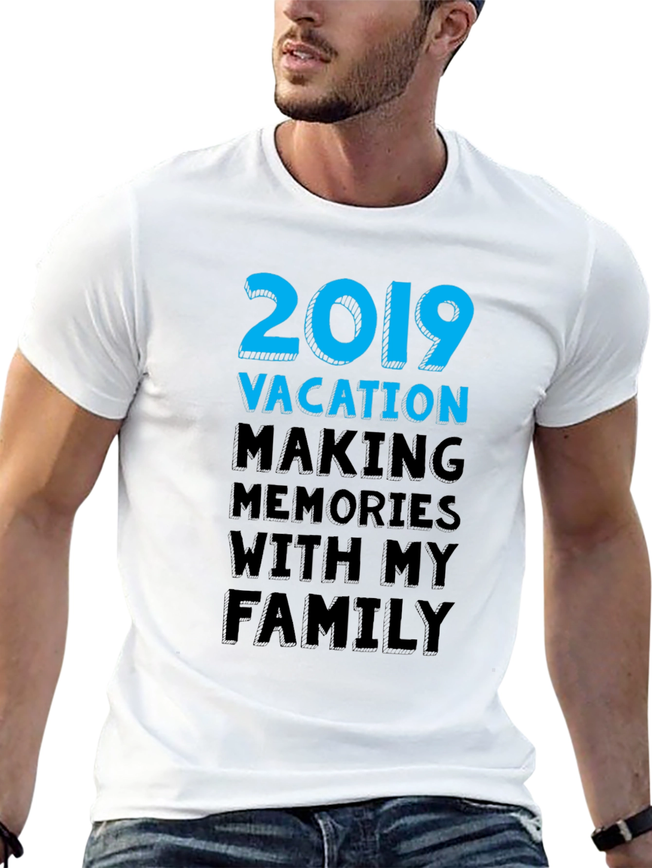 2019 Vacation Family Memories Graphic Tee