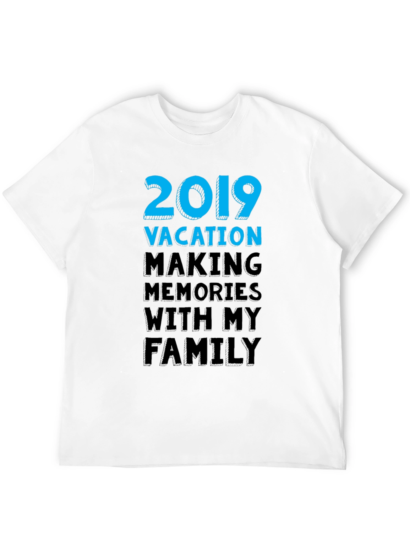 2019 Vacation Family Memories Graphic Tee