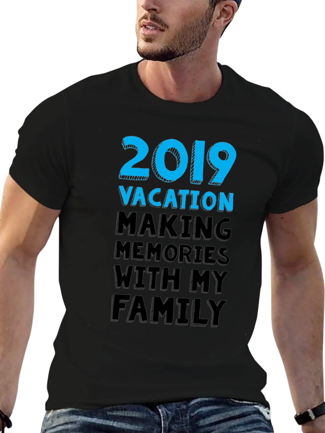 2019 Vacation Family Memories Graphic Tee