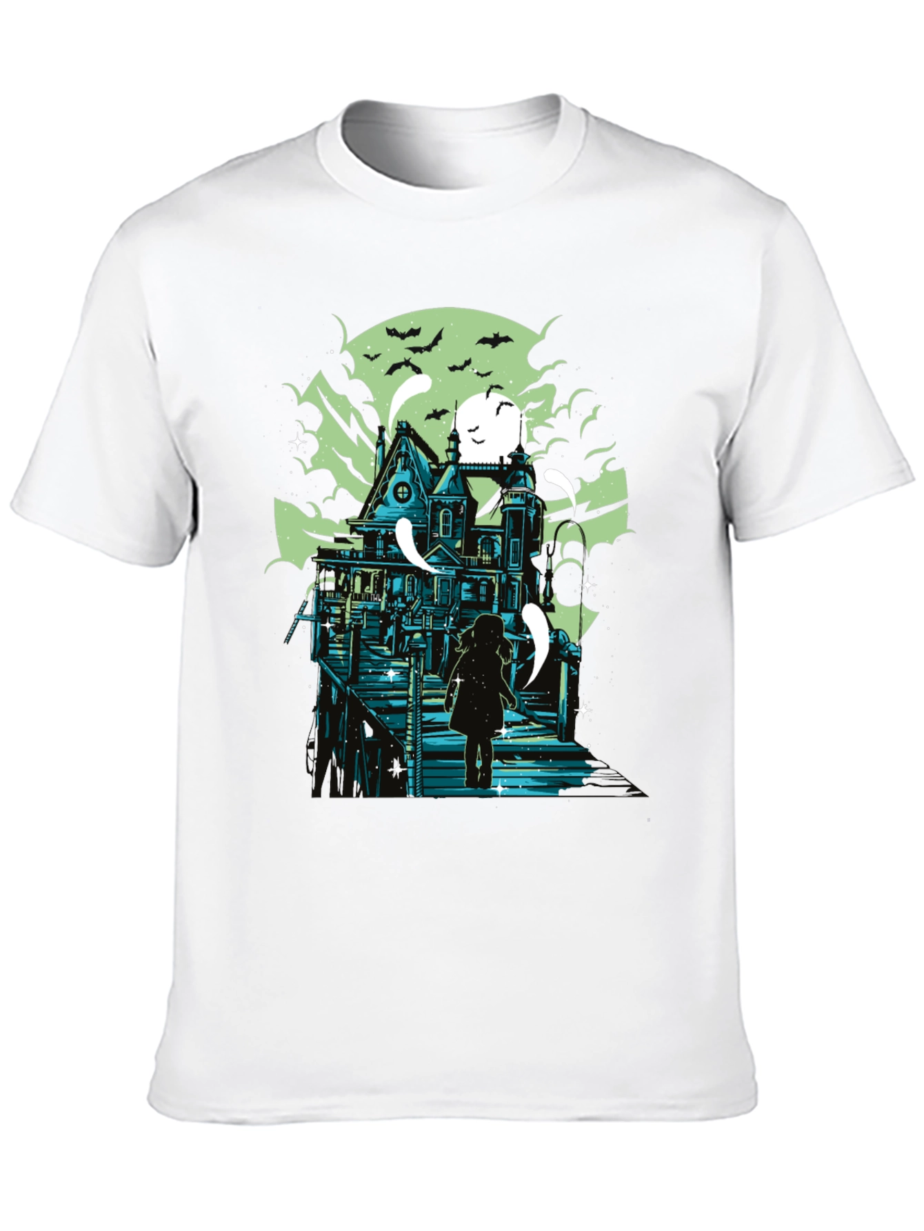 Spooky House Graphic Tee