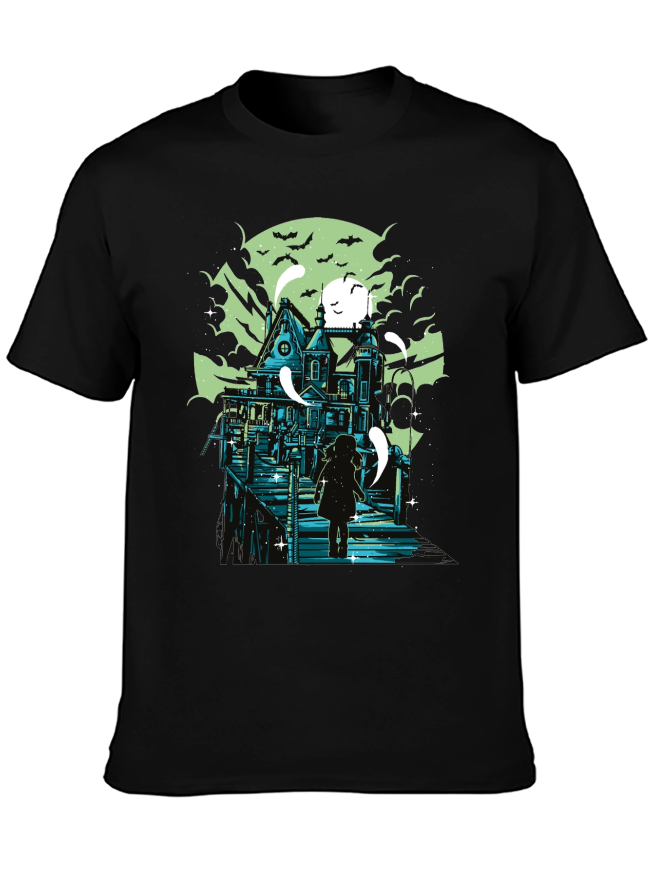 Spooky House Graphic Tee