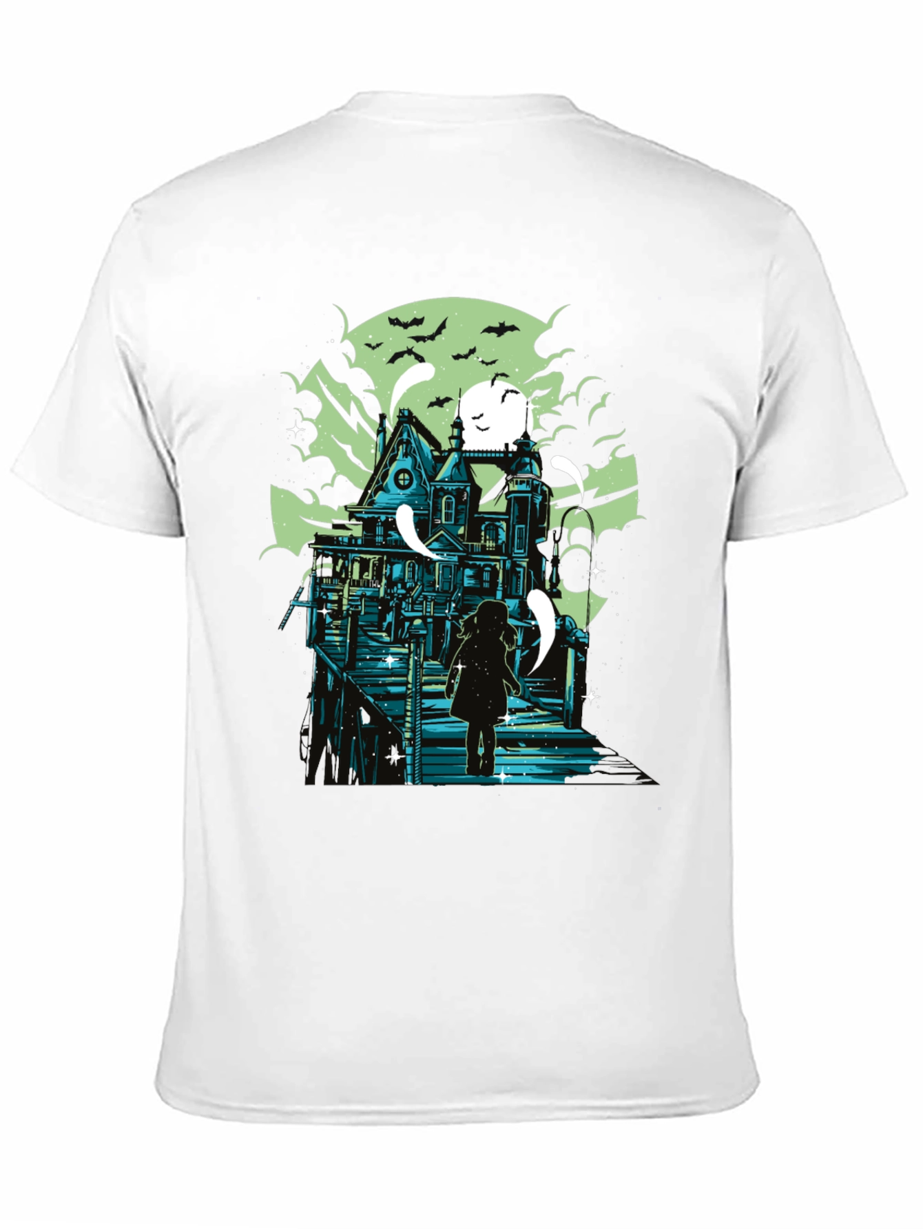 Spooky House Graphic Tee