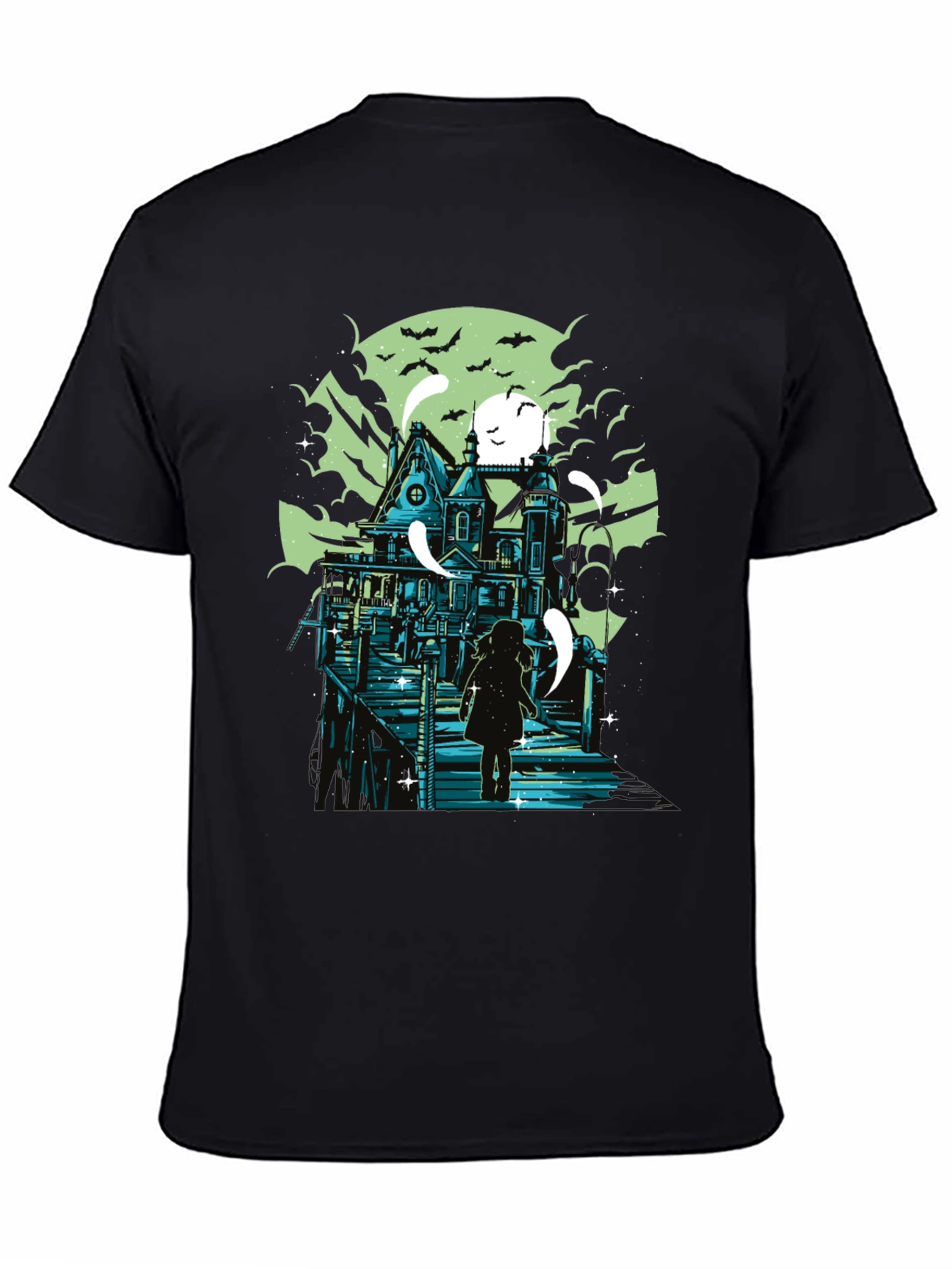 Spooky House Graphic Tee