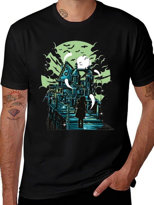 Spooky House Graphic Tee