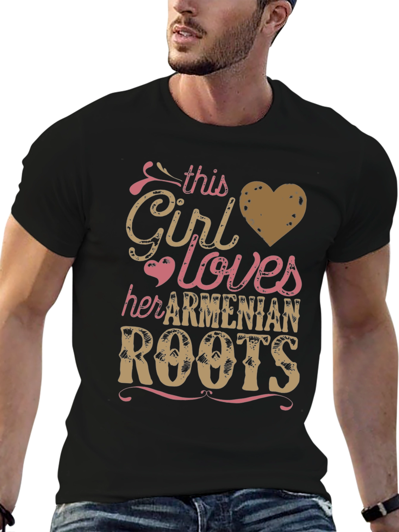 Armenian Roots T-Shirt - This Girl Loves Armenia