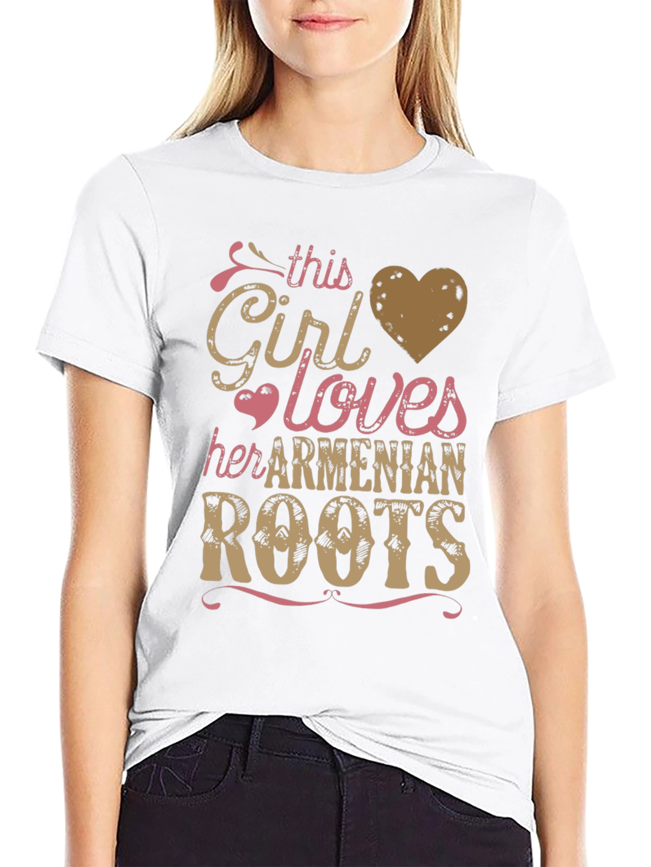 Armenian Roots T-Shirt - This Girl Loves Armenia