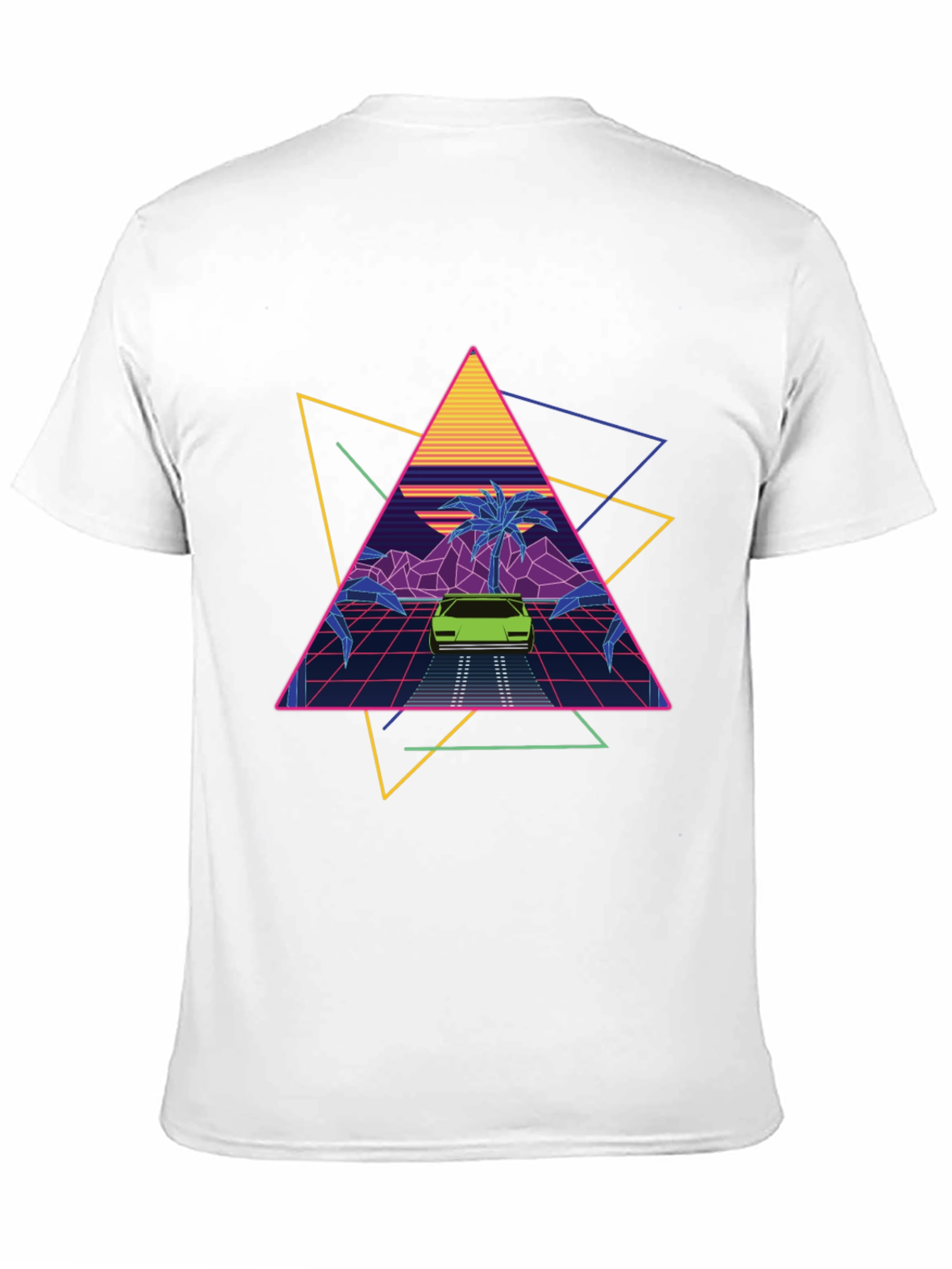 Retro Wave T-Shirt 80s Inspired Design