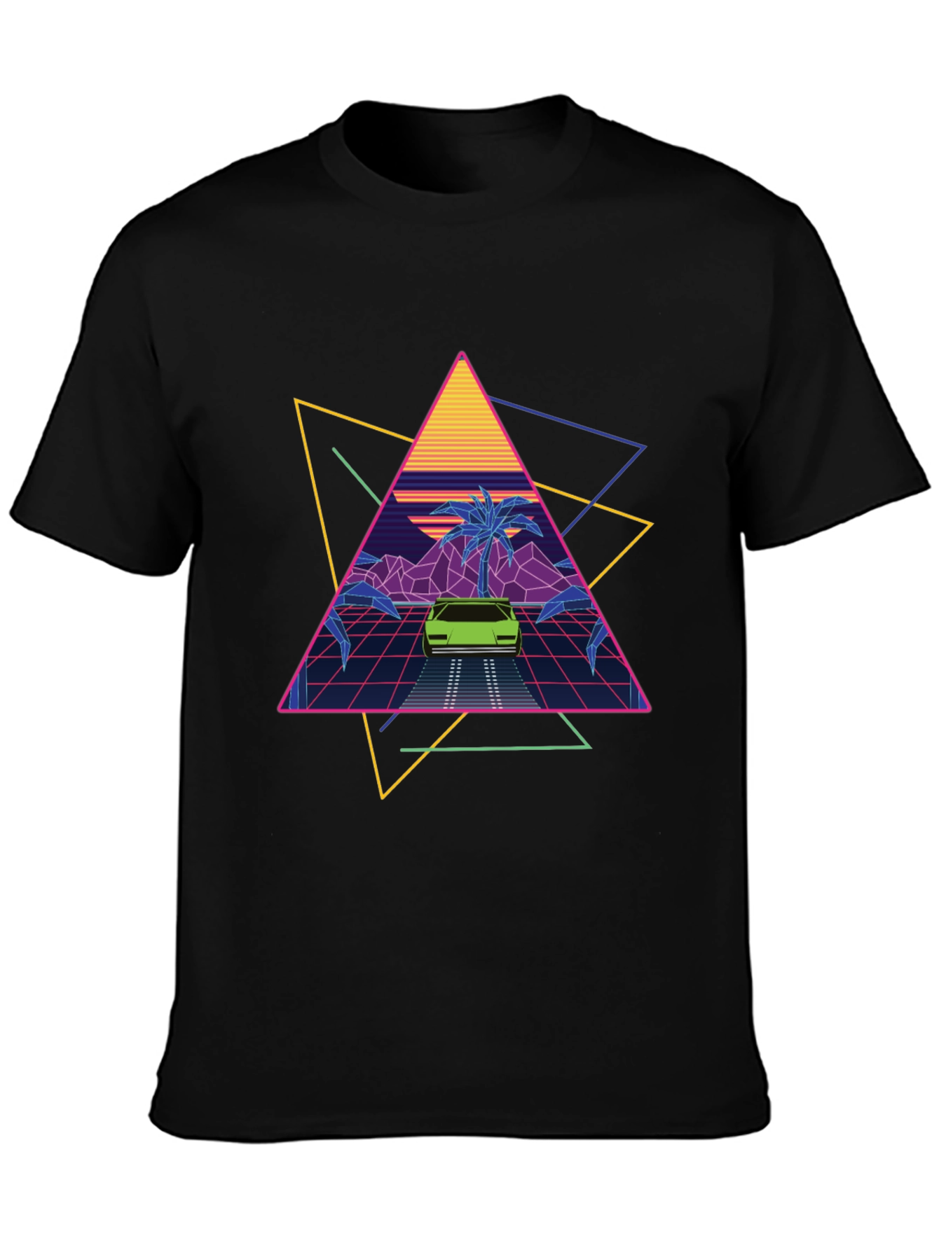 Retro Wave T-Shirt 80s Inspired Design