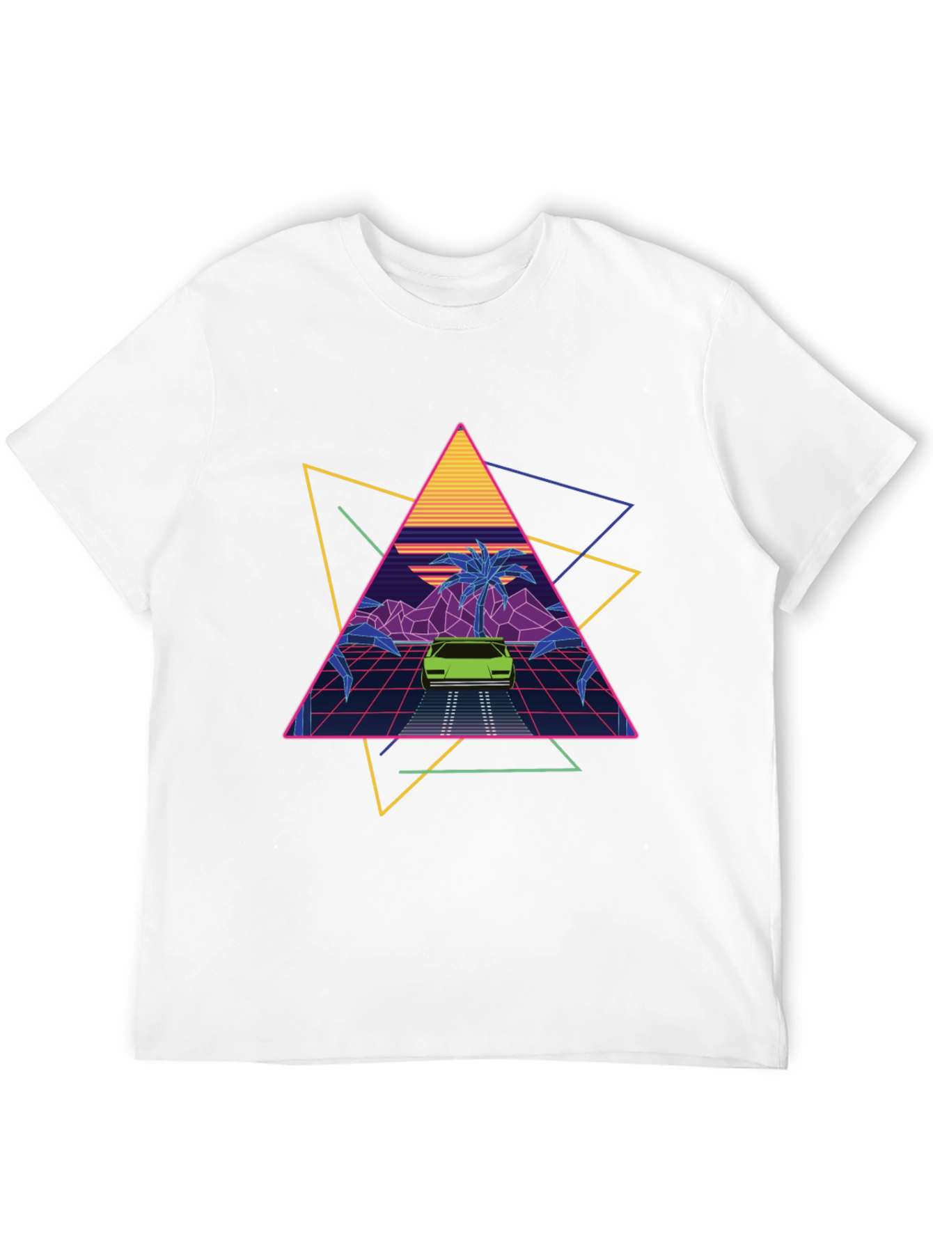 Retro Wave T-Shirt 80s Inspired Design