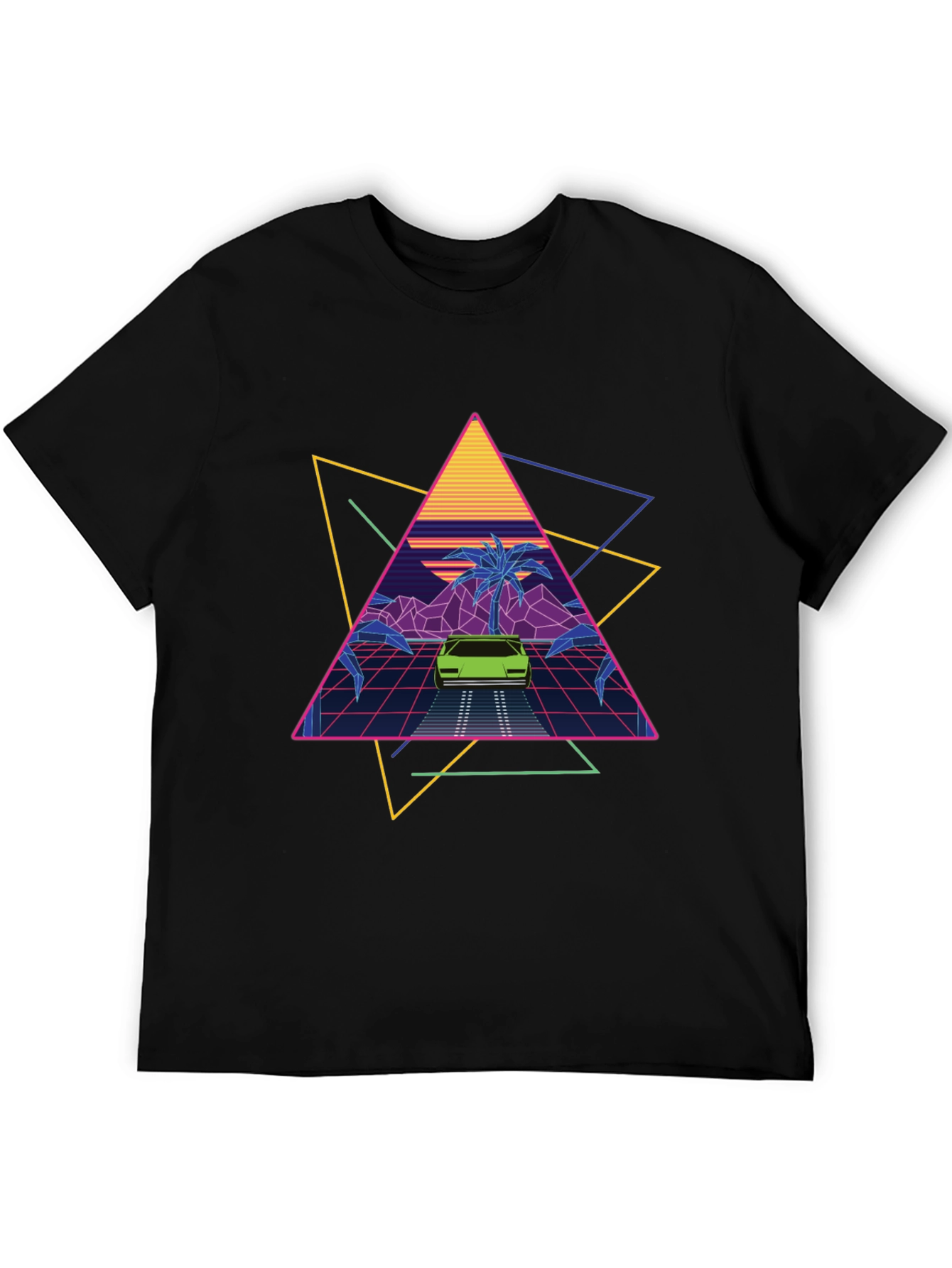 Retro Wave T-Shirt 80s Inspired Design