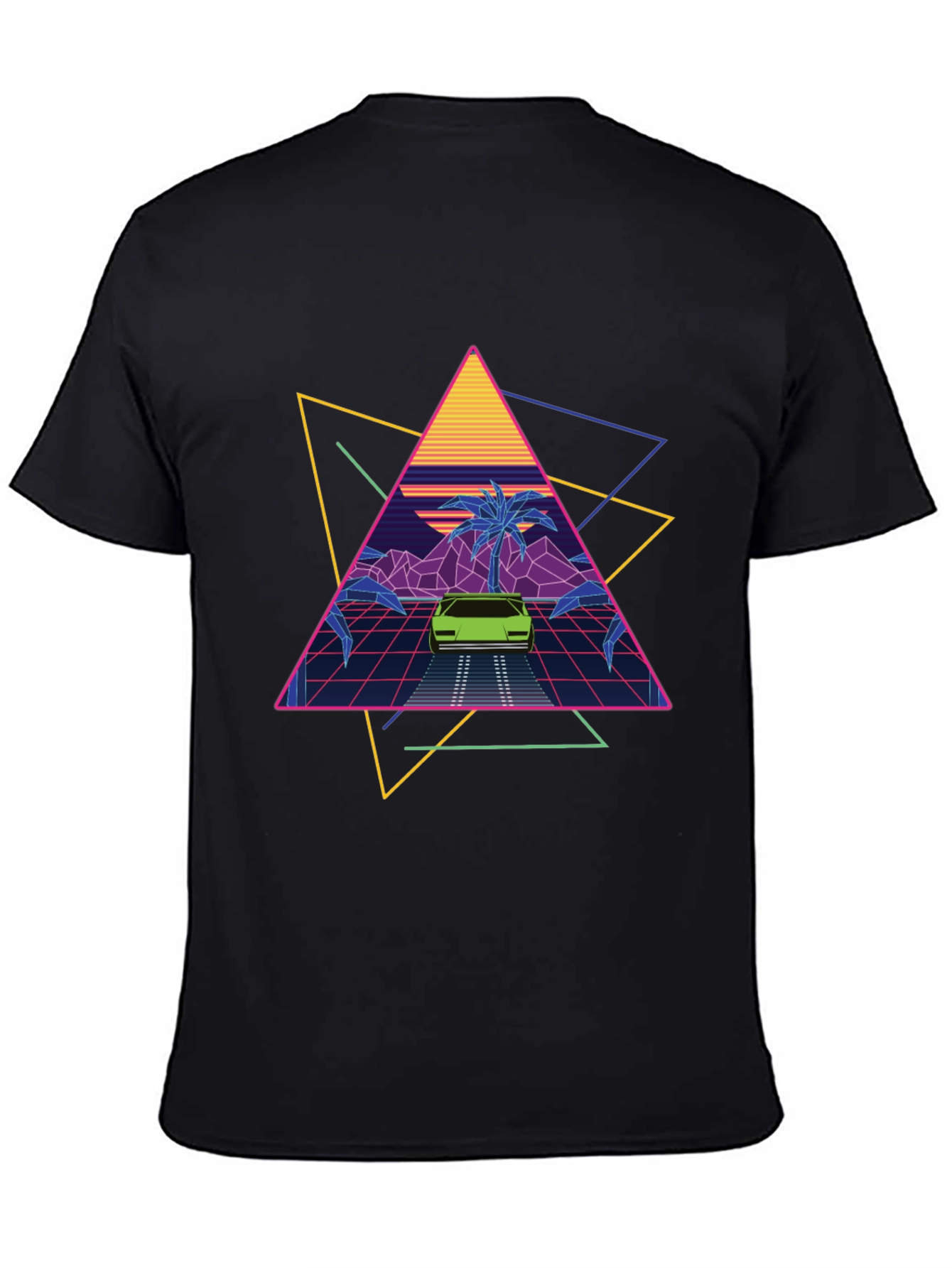 Retro Wave T-Shirt 80s Inspired Design